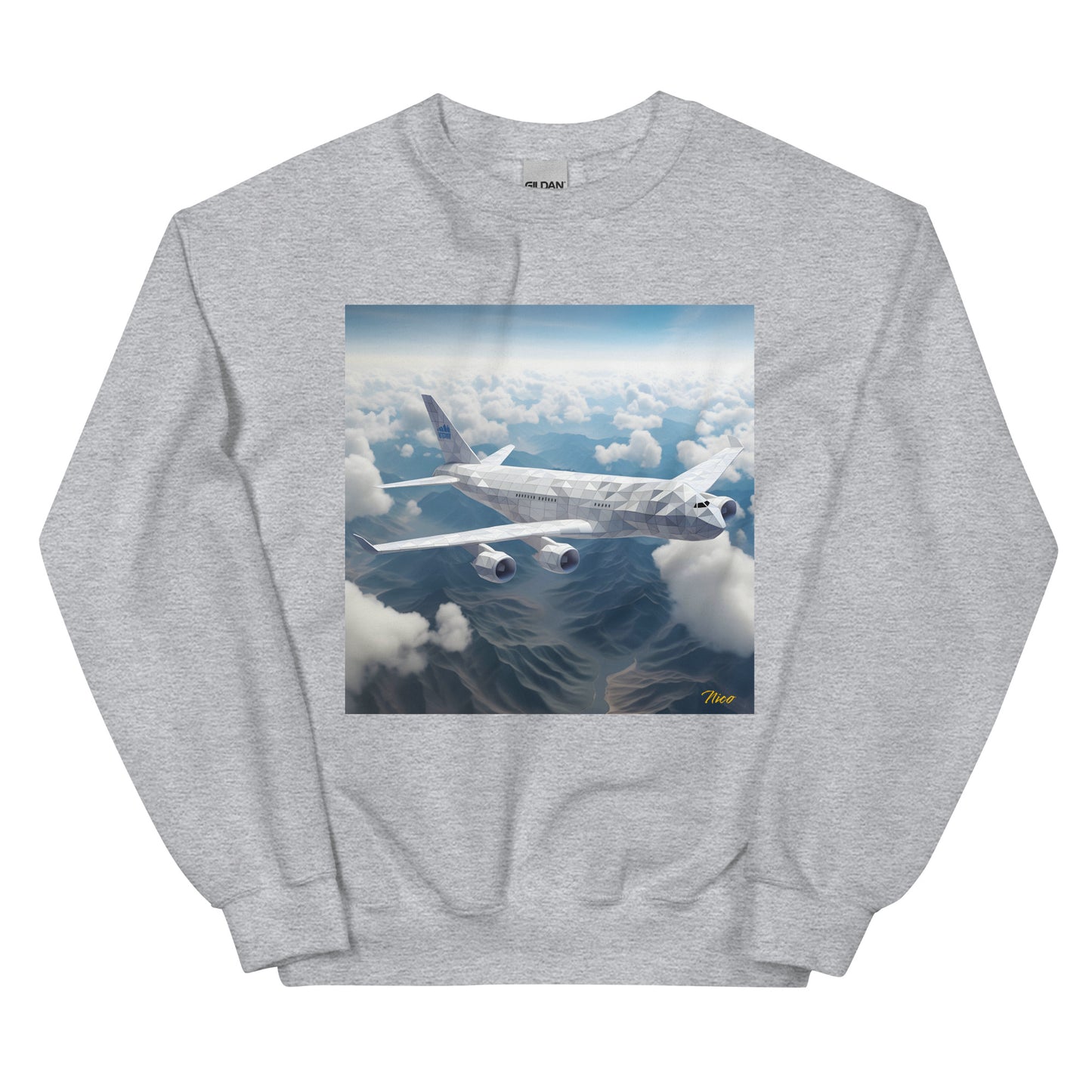 Frequent Flyer Miles Series Print #7 - Unisex Sweatshirt