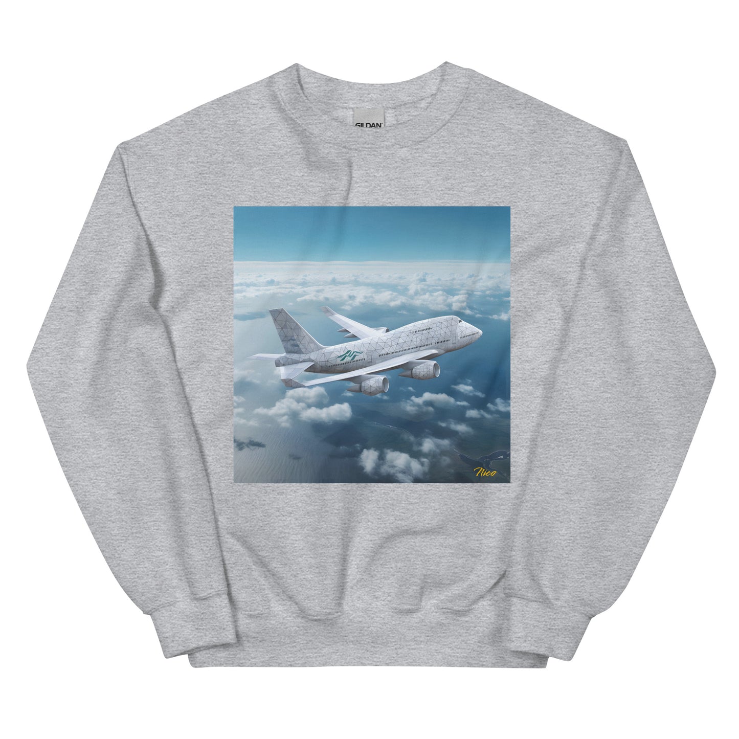 Frequent Flyer Miles Series Print #3 - Unisex Sweatshirt