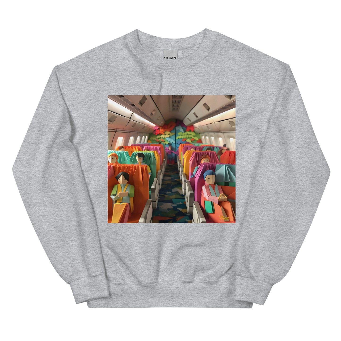 Frequent Flyer Miles Series Print #2 - Unisex Sweatshirt