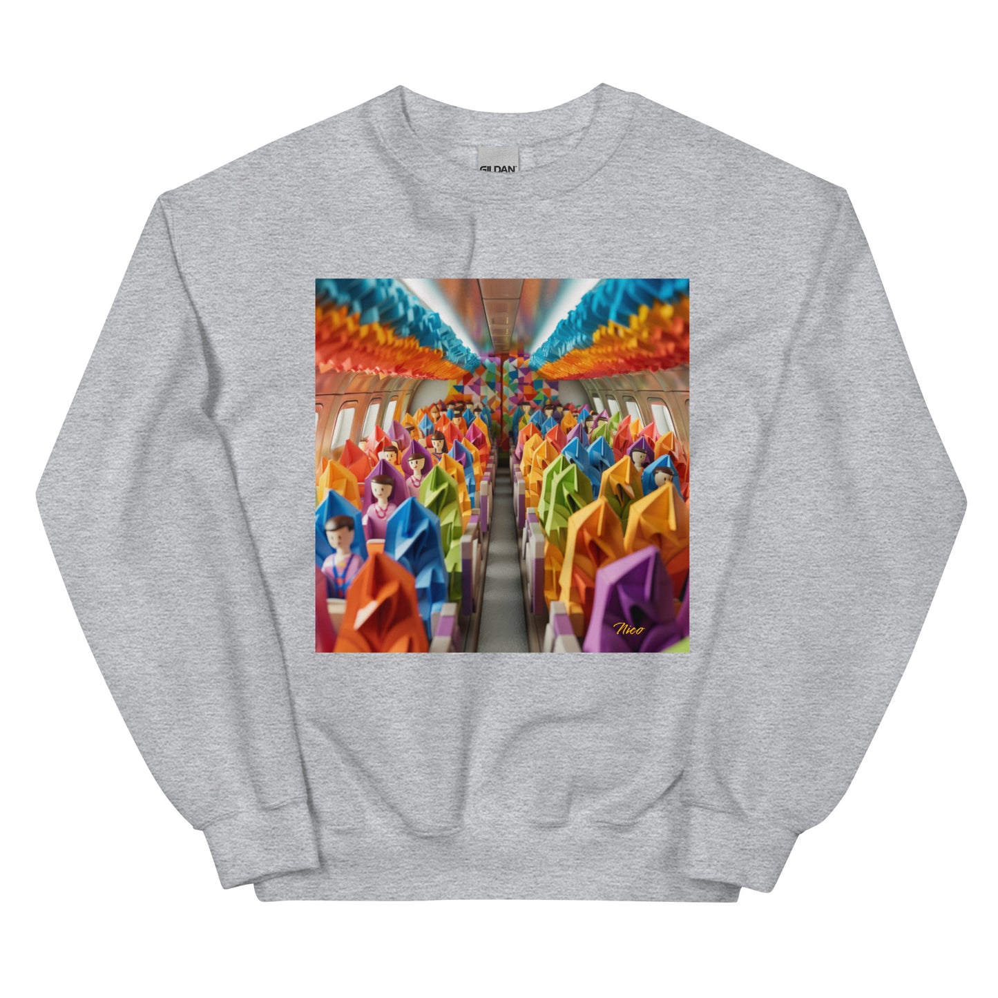 Frequent Flyer Miles Series Print #8 - Unisex Sweatshirt