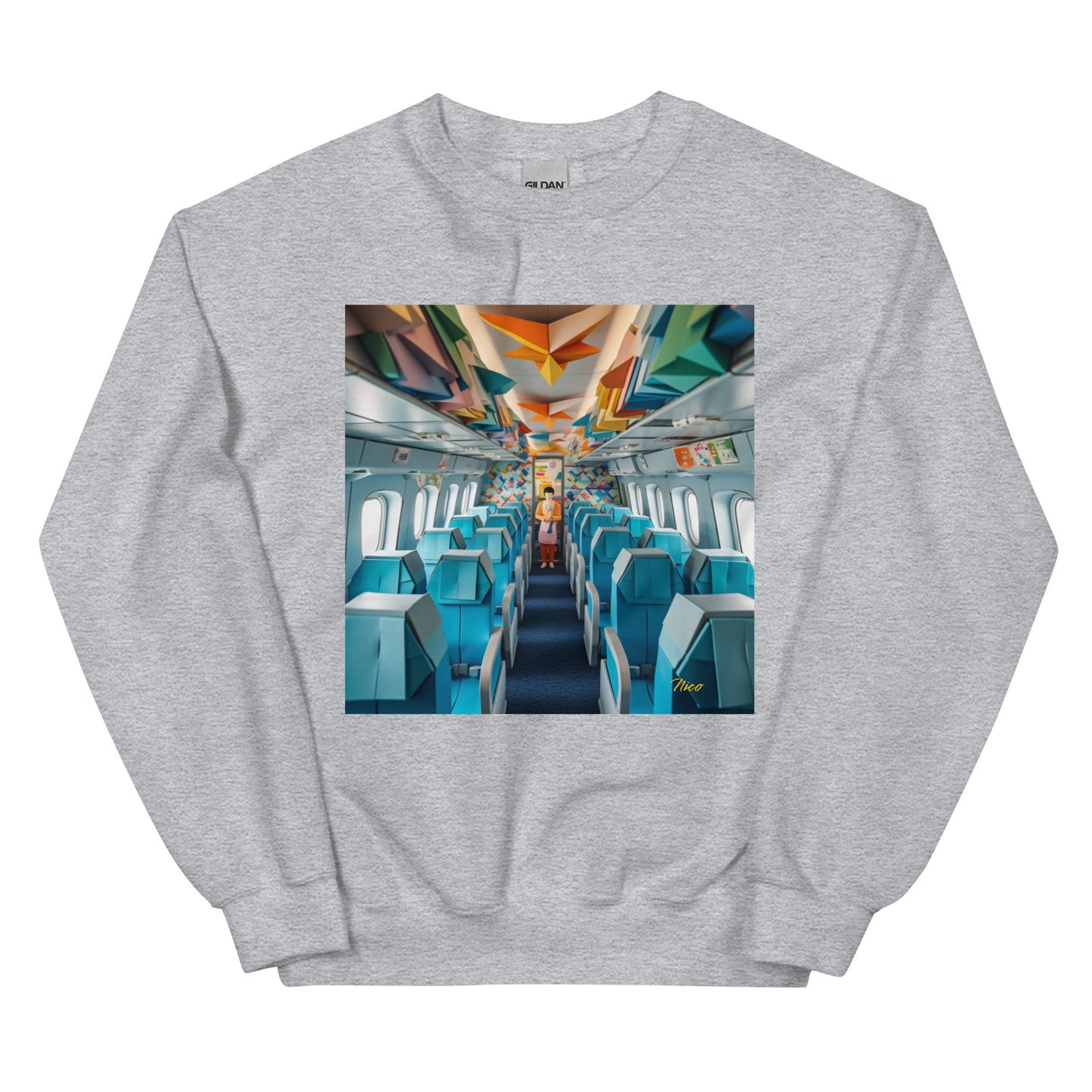 Frequent Flyer Miles Series Print #6 - Unisex Sweatshirt