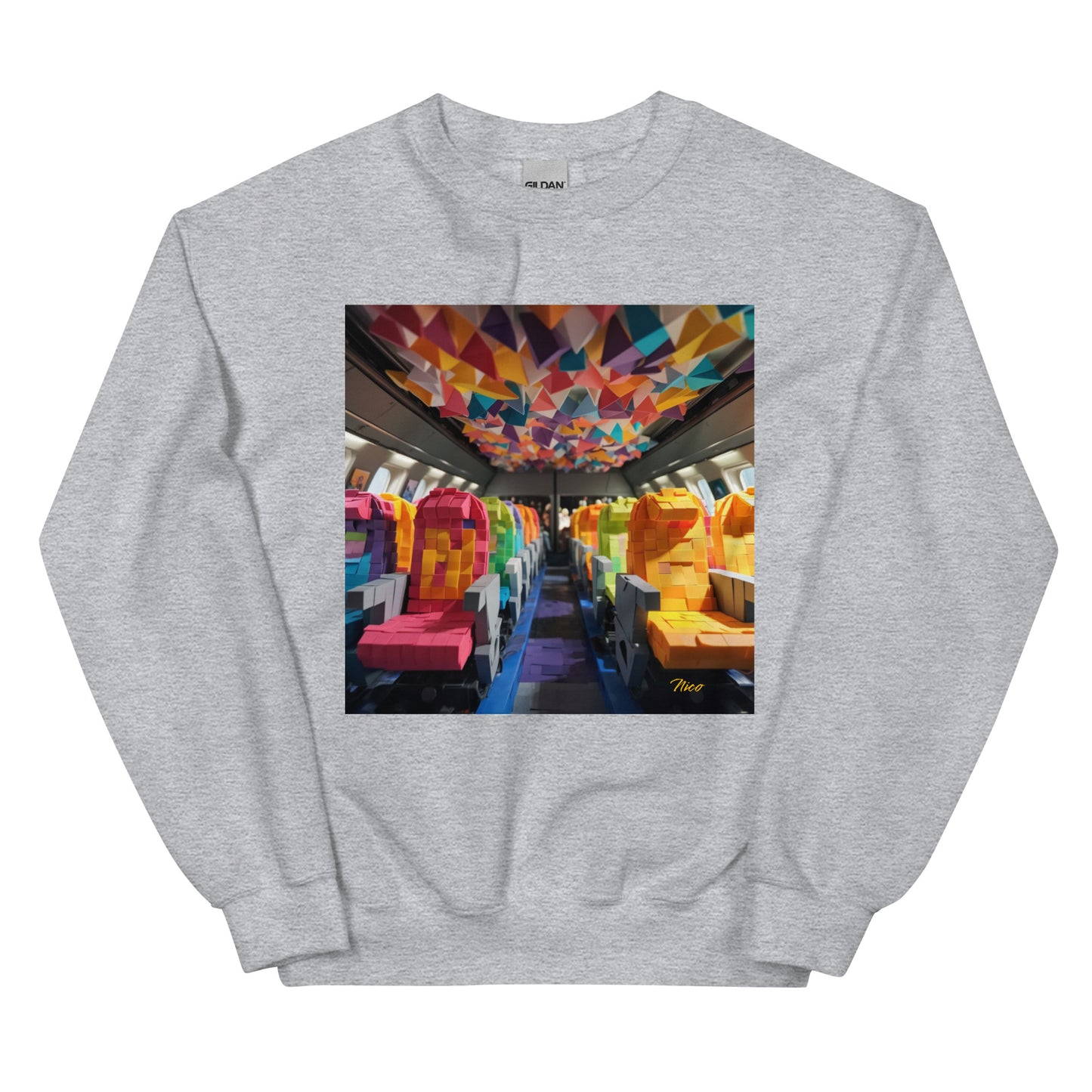 Frequent Flyer Miles Series Print #4 - Unisex Sweatshirt