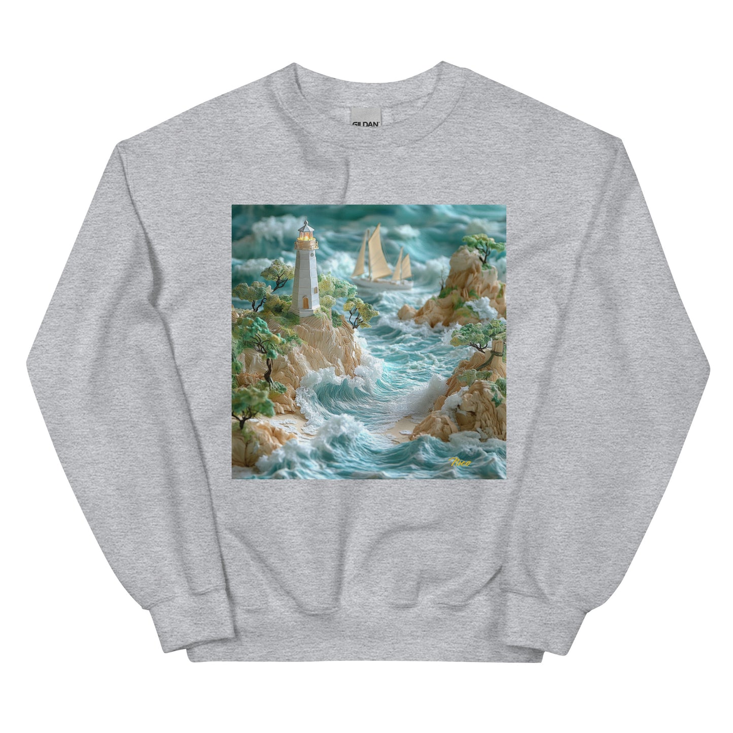 By The Seaside Series Print #9 - Unisex Sweatshirt