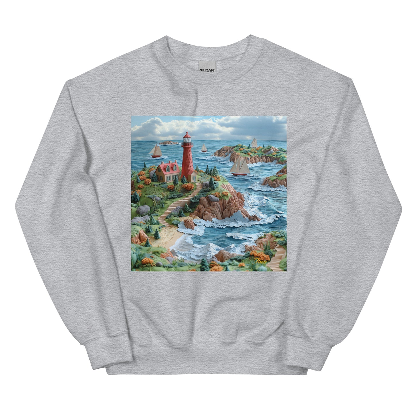 By The Seaside Series Print #6 - Unisex Sweatshirt