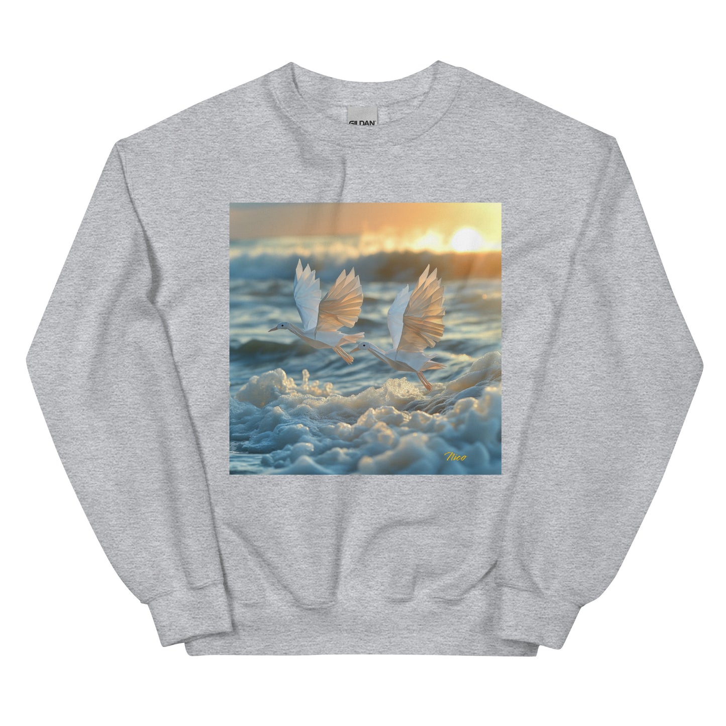 By The Seaside Series Print #5 - Unisex Sweatshirt