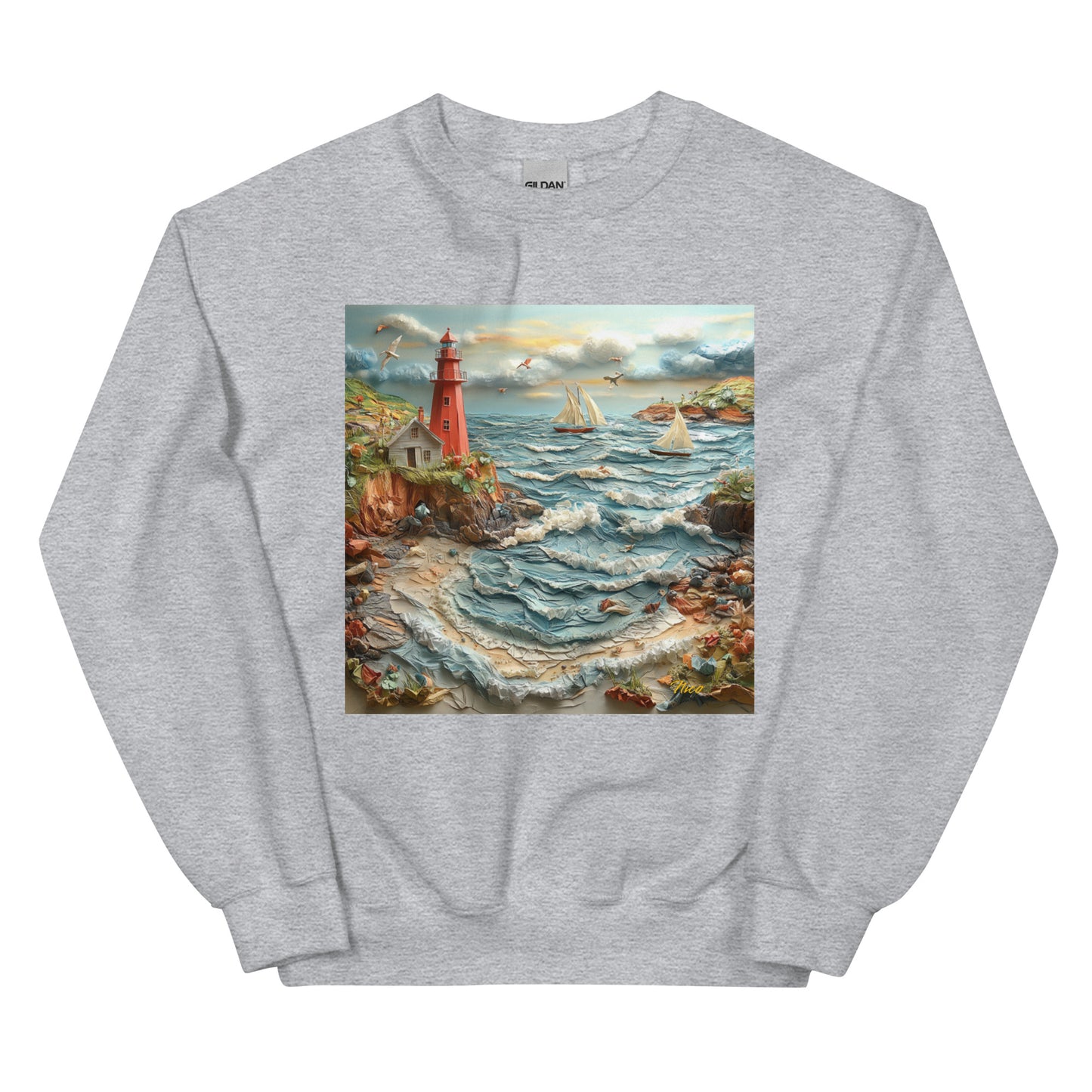 By The Seaside Series Print #2 - Unisex Sweatshirt