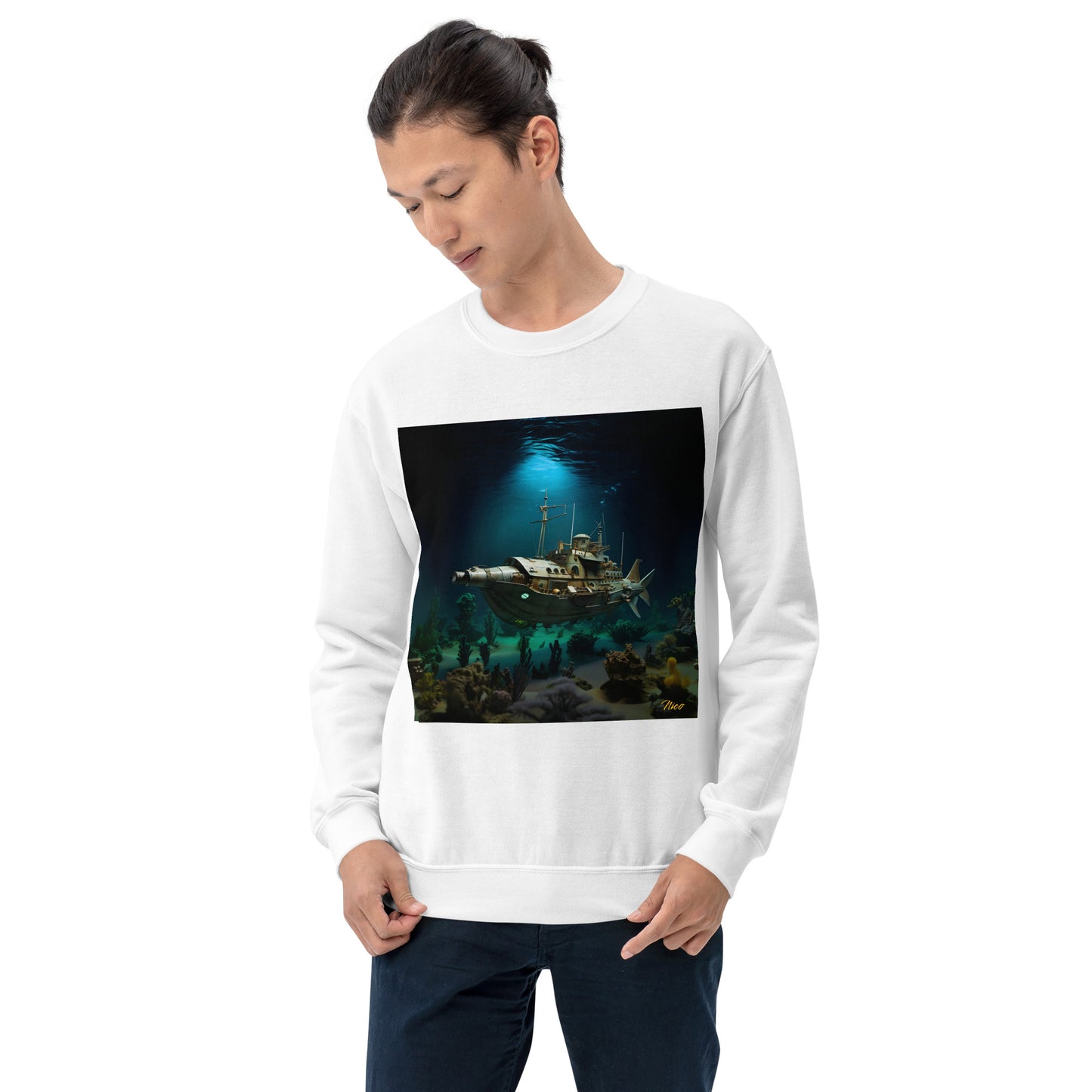 20,000 Leagues Under The Sea Series Print #7 - Unisex Sweatshirt