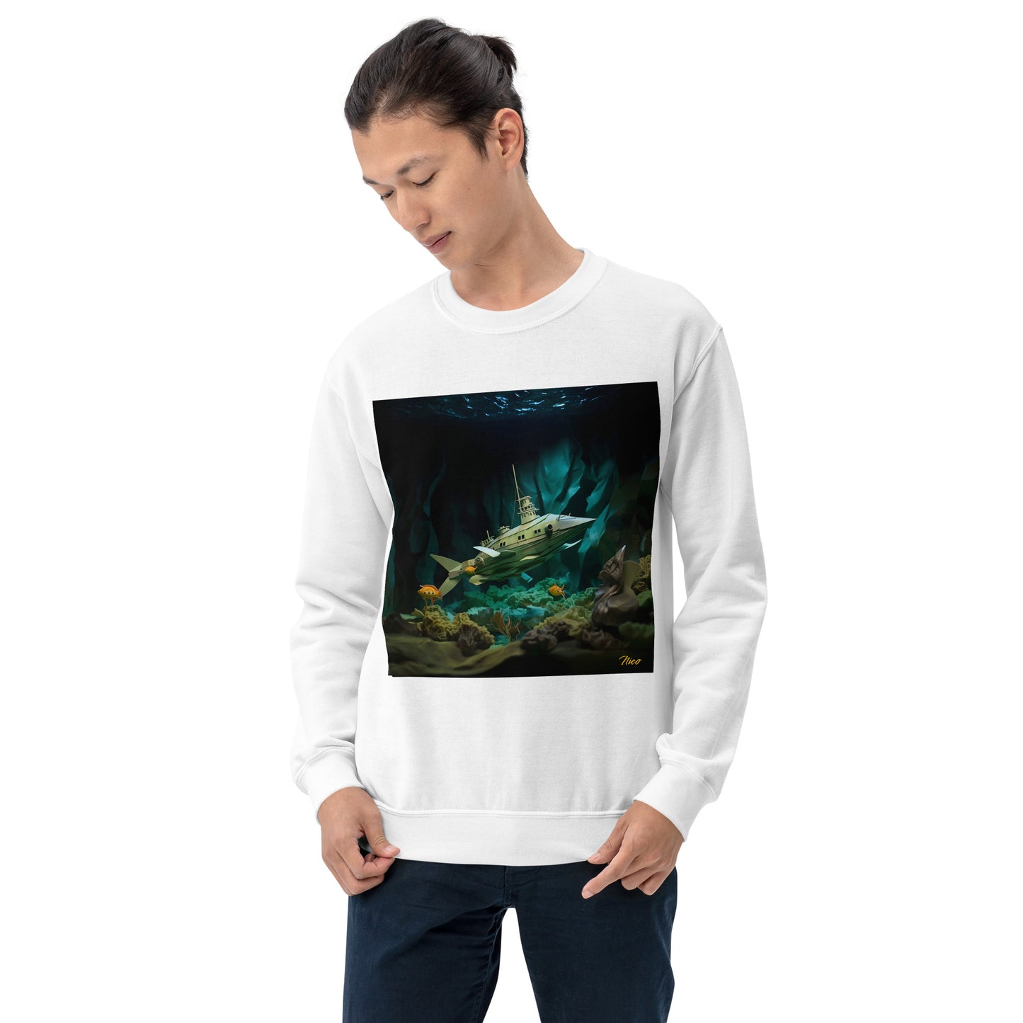 20,000 Leagues Under The Sea Series Print #8 - Unisex Sweatshirt