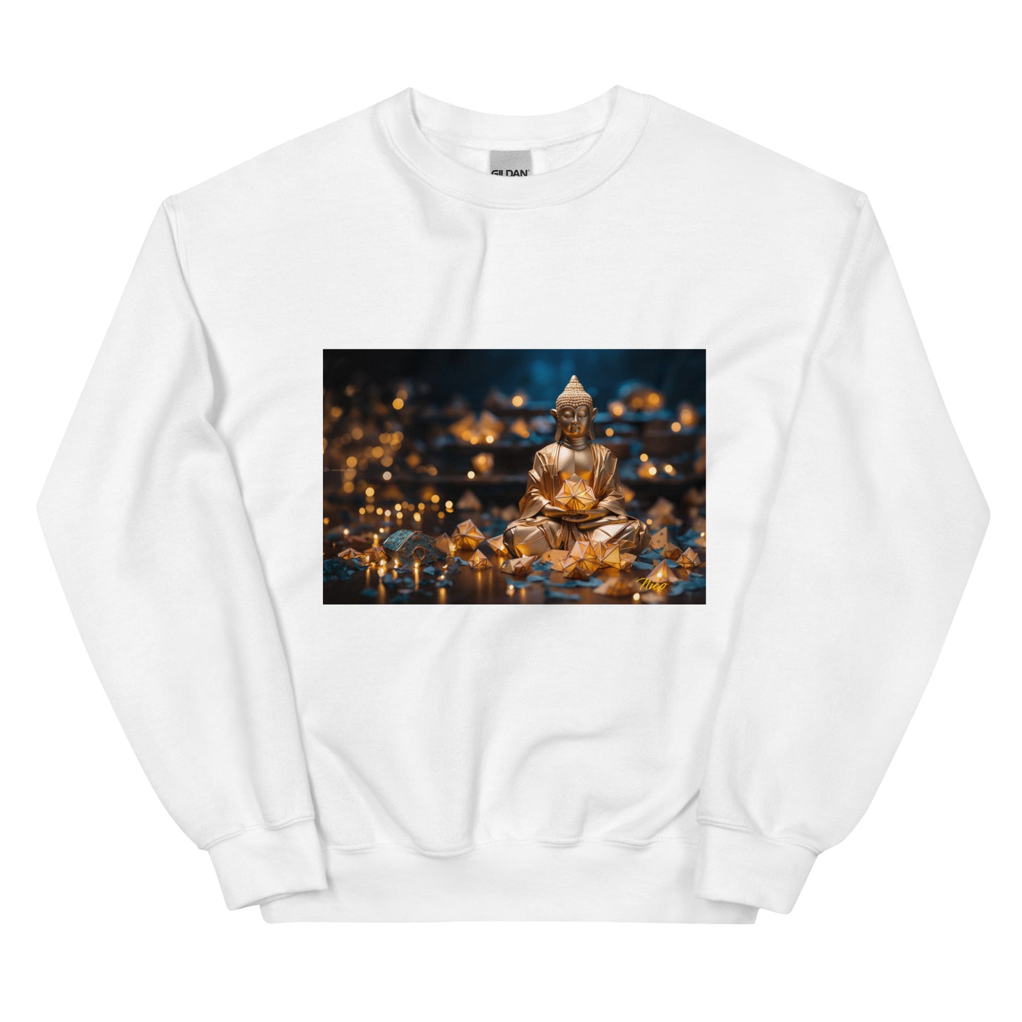 Ascending Buddha Series Print #9 Unisex Sweatshirt