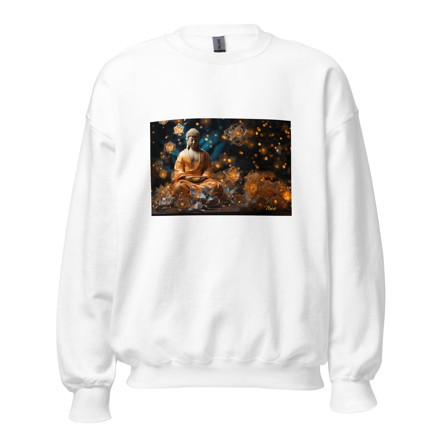 Ascending Buddha Series Print #8 Unisex Sweatshirt