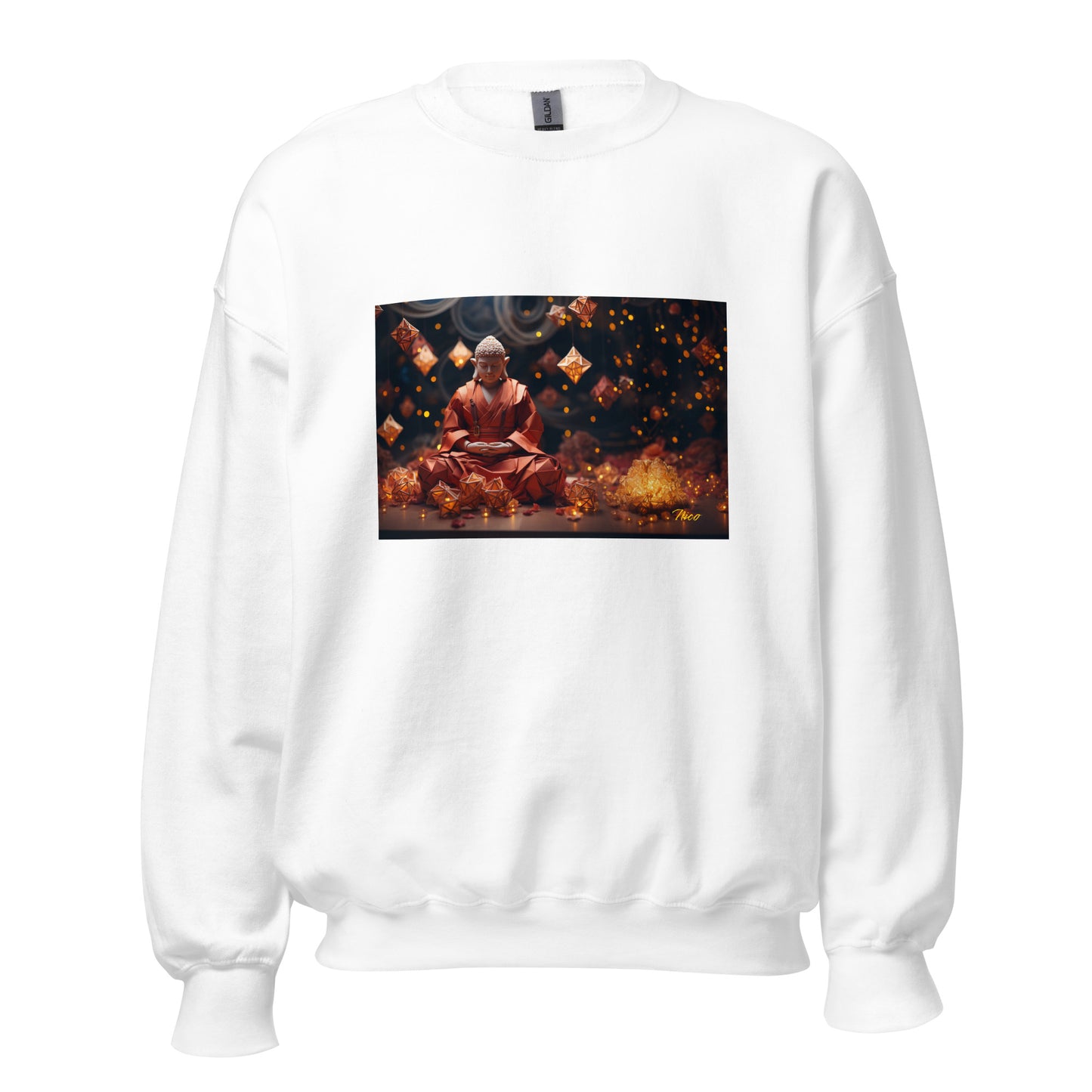 Ascending Buddha Series Print #7 Unisex Sweatshirt