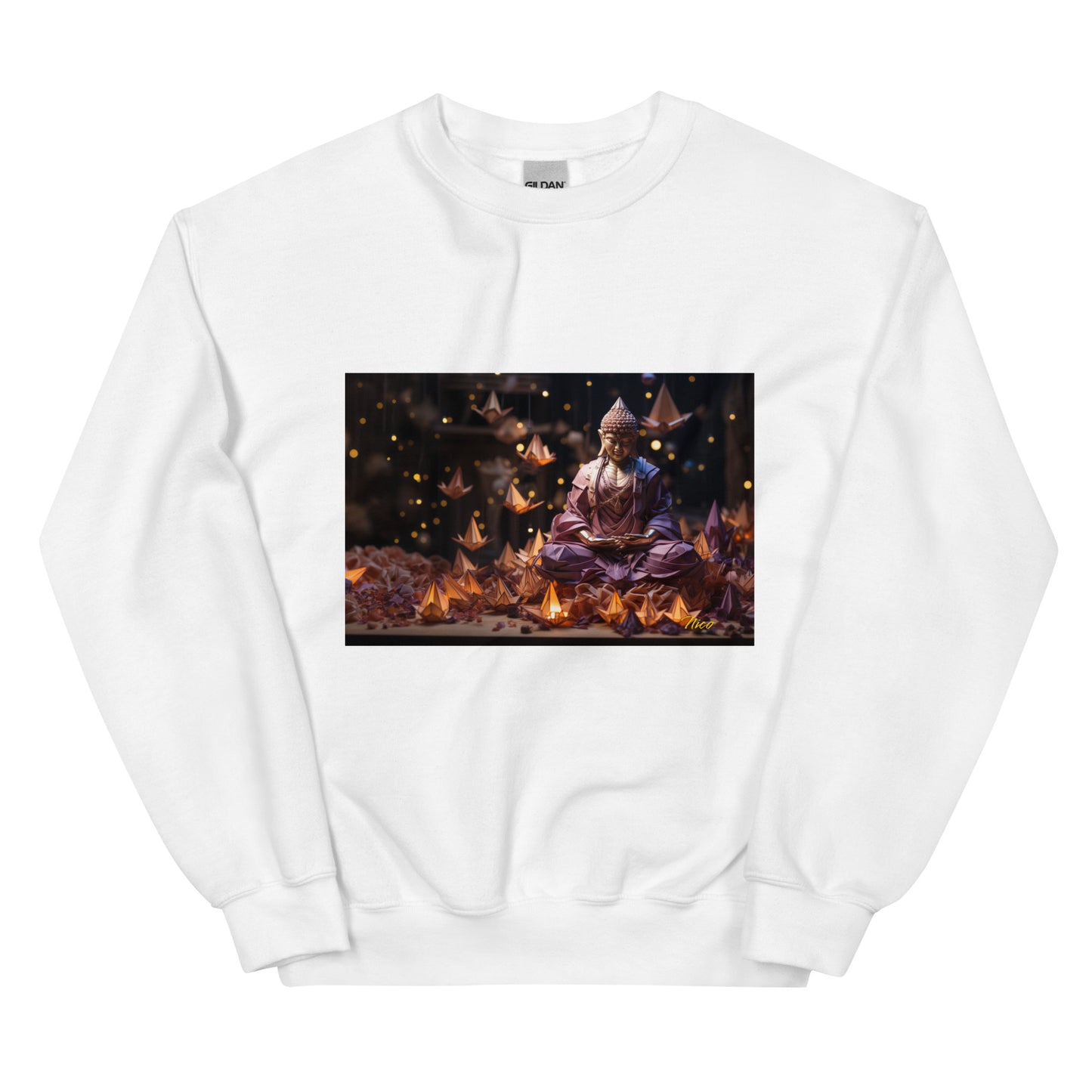 Ascending Buddha Series Print #6 Unisex Sweatshirt