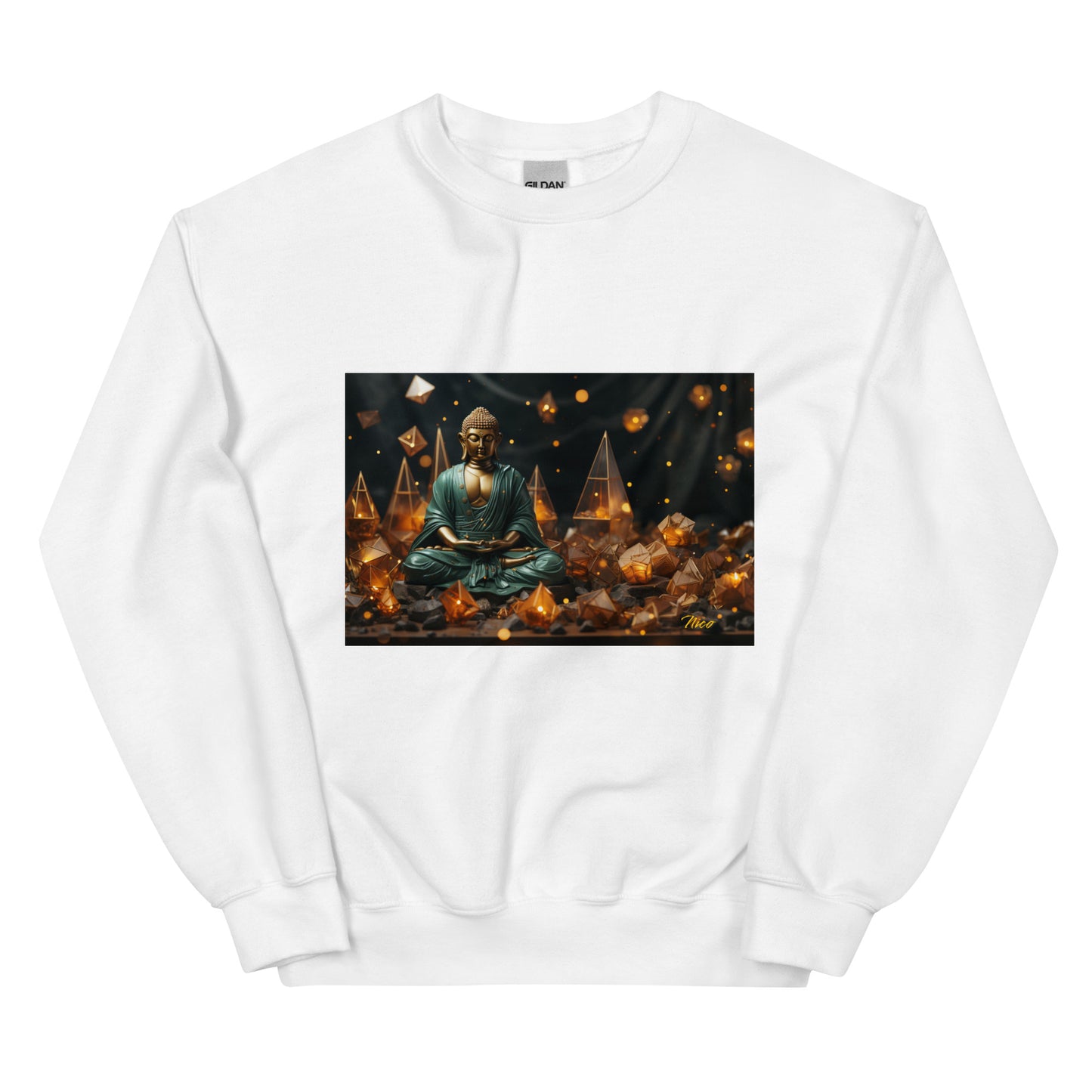 Ascending Buddha Series Print #4 Unisex Sweatshirt