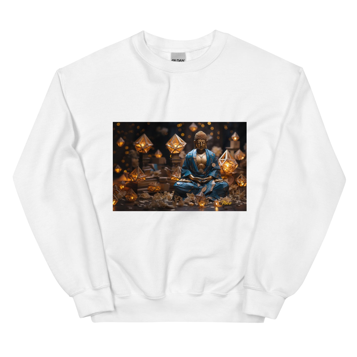 Ascending Buddha Series Print #3 Unisex Sweatshirt