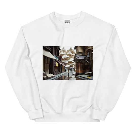 Oriental Rain Series Print #6 - Unisex Sweatshirt