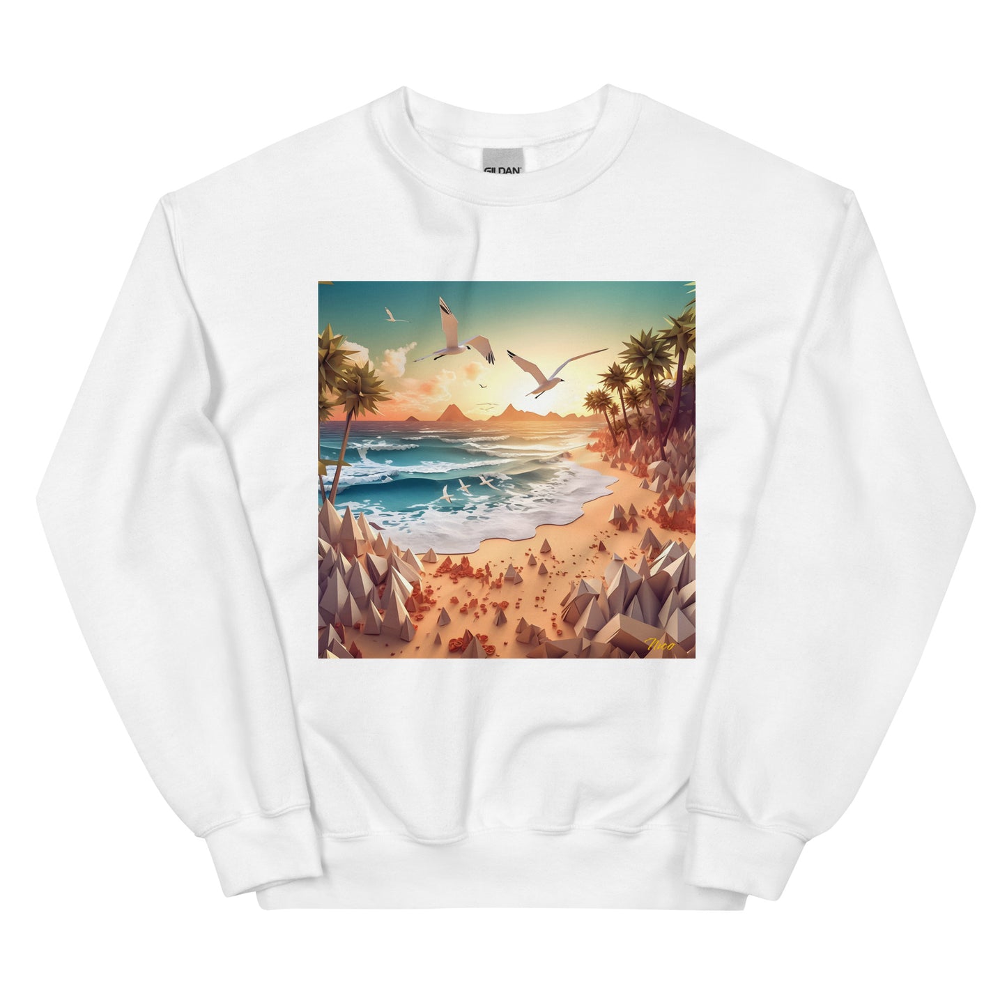 By The Seaside Series Print #4 - Unisex Sweatshirt