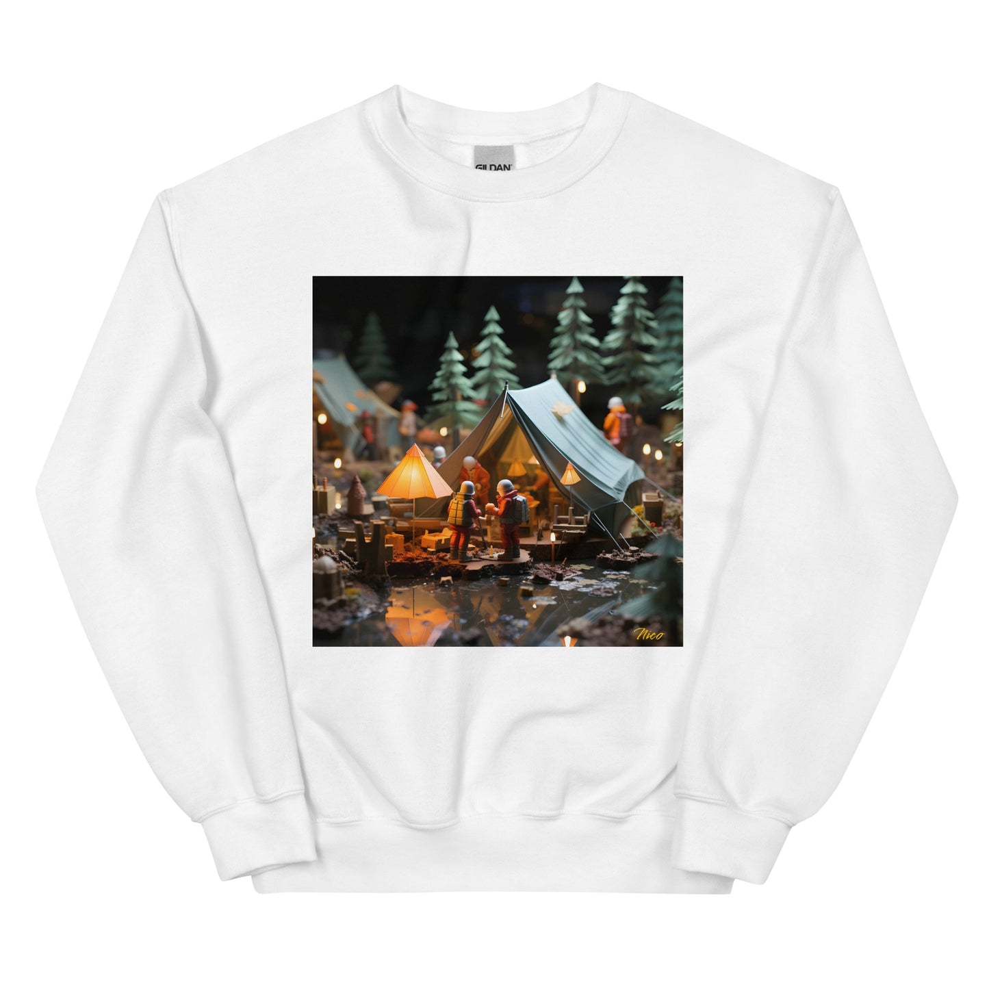 Camping In The Rain Series Print #7 - Unisex Sweatshirt