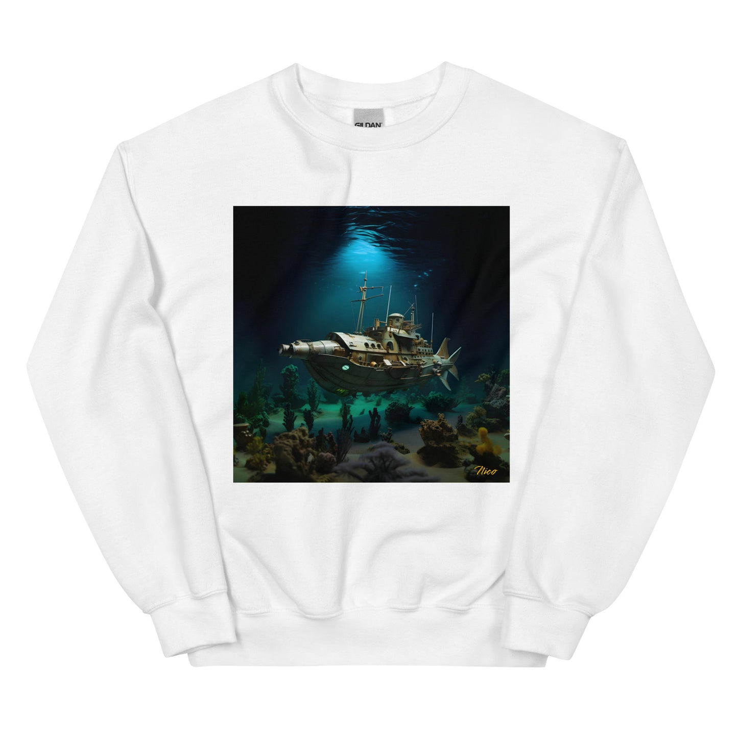 20,000 Leagues Under The Sea Series Print #7 - Unisex Sweatshirt