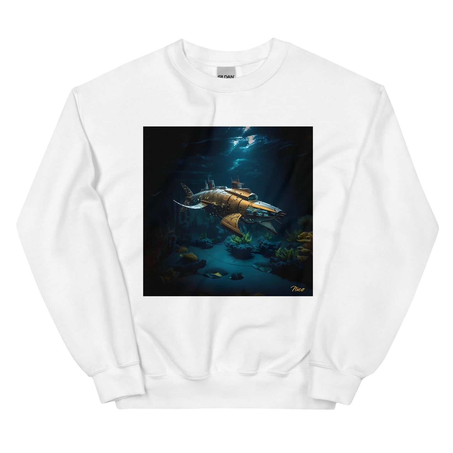 20,000 Leagues Under The Sea Series Print #5 - Unisex Sweatshirt