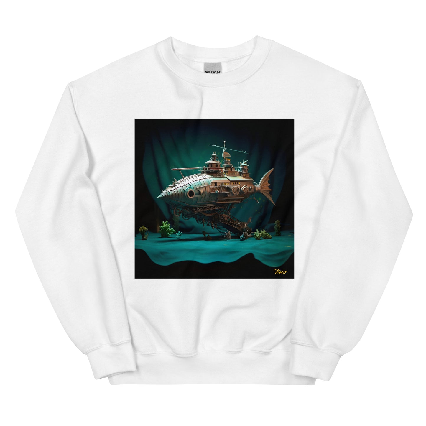 20,000 Leagues Under The Sea Series Print #2 - Unisex Sweatshirt