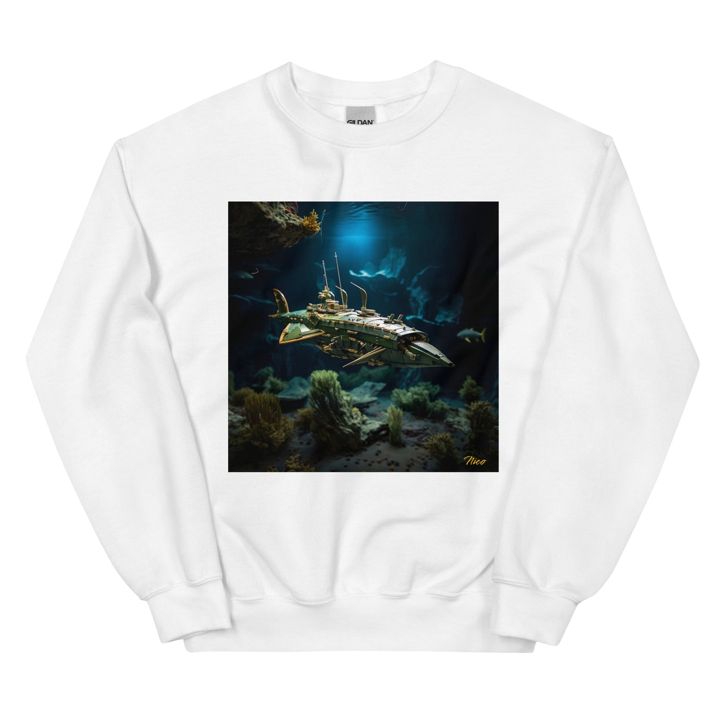 20,000 Leagues Under The Sea Series Print #1 - Unisex Sweatshirt