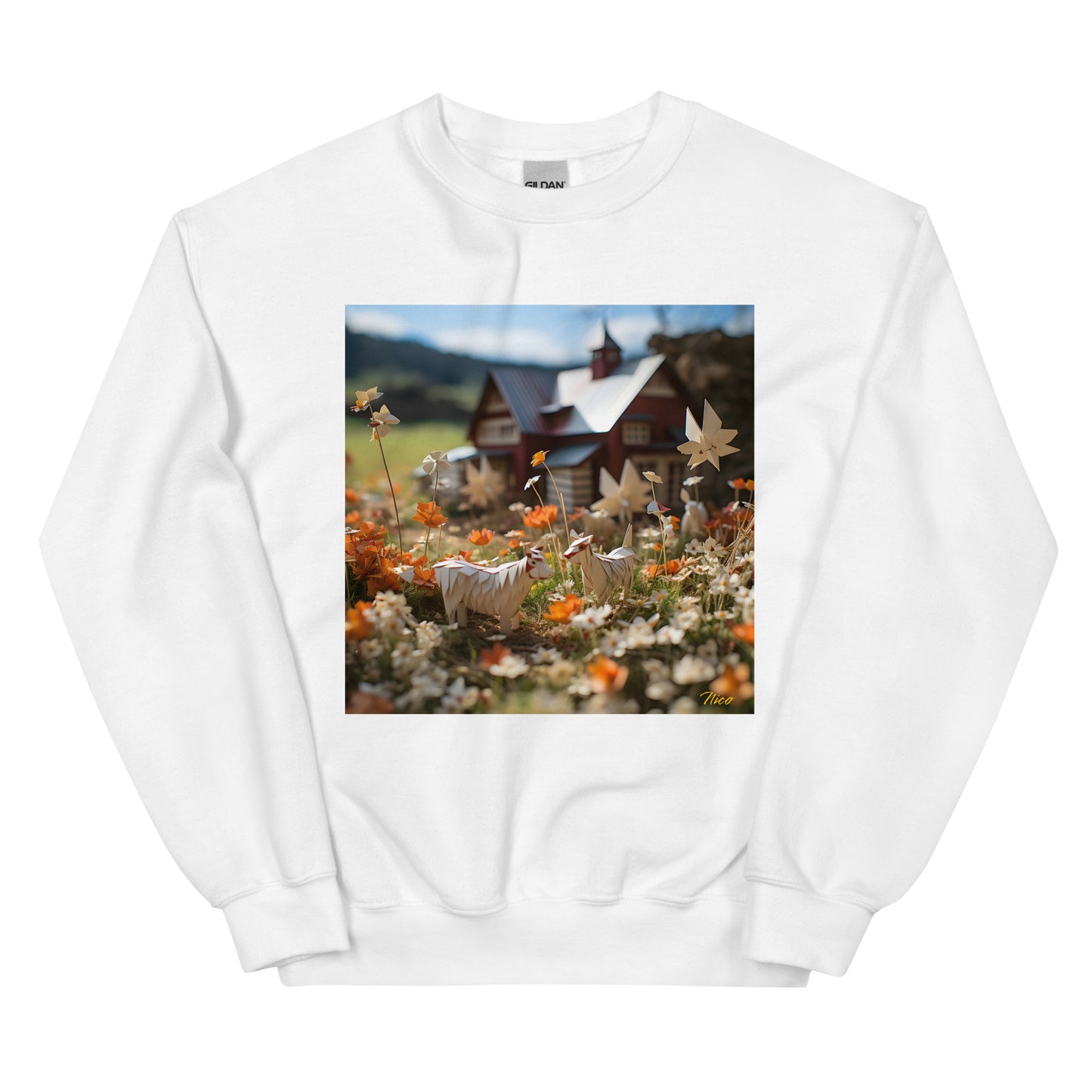 Meadow By The Farm Series Print #10 - Unisex Sweatshirt