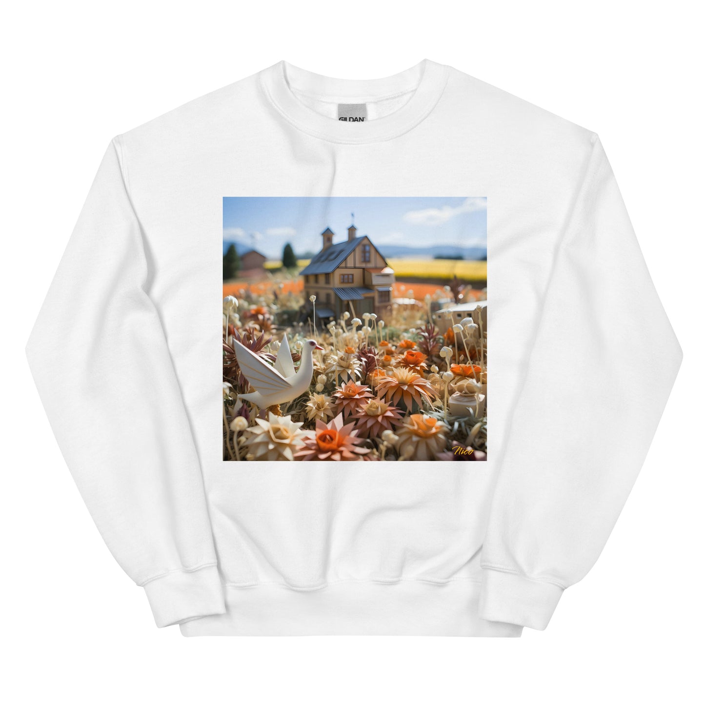 Meadow By The Farm Series Print #9 - Unisex Sweatshirt