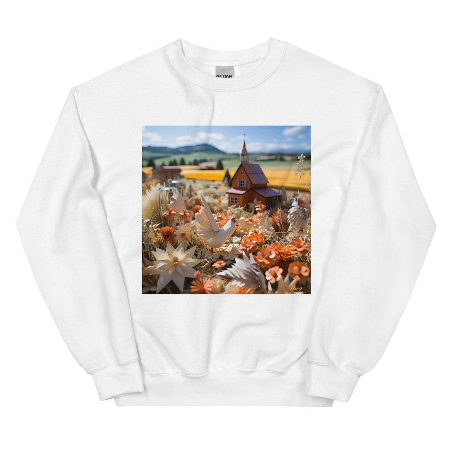 Meadow By The Farm Series Print #7 - Unisex Sweatshirt