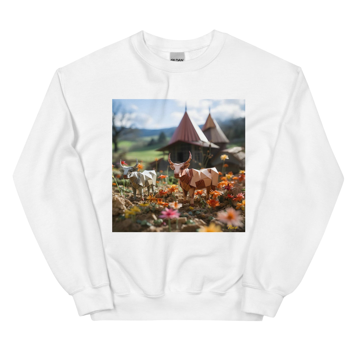 Meadow By The Farm Series Print #8 - Unisex Sweatshirt