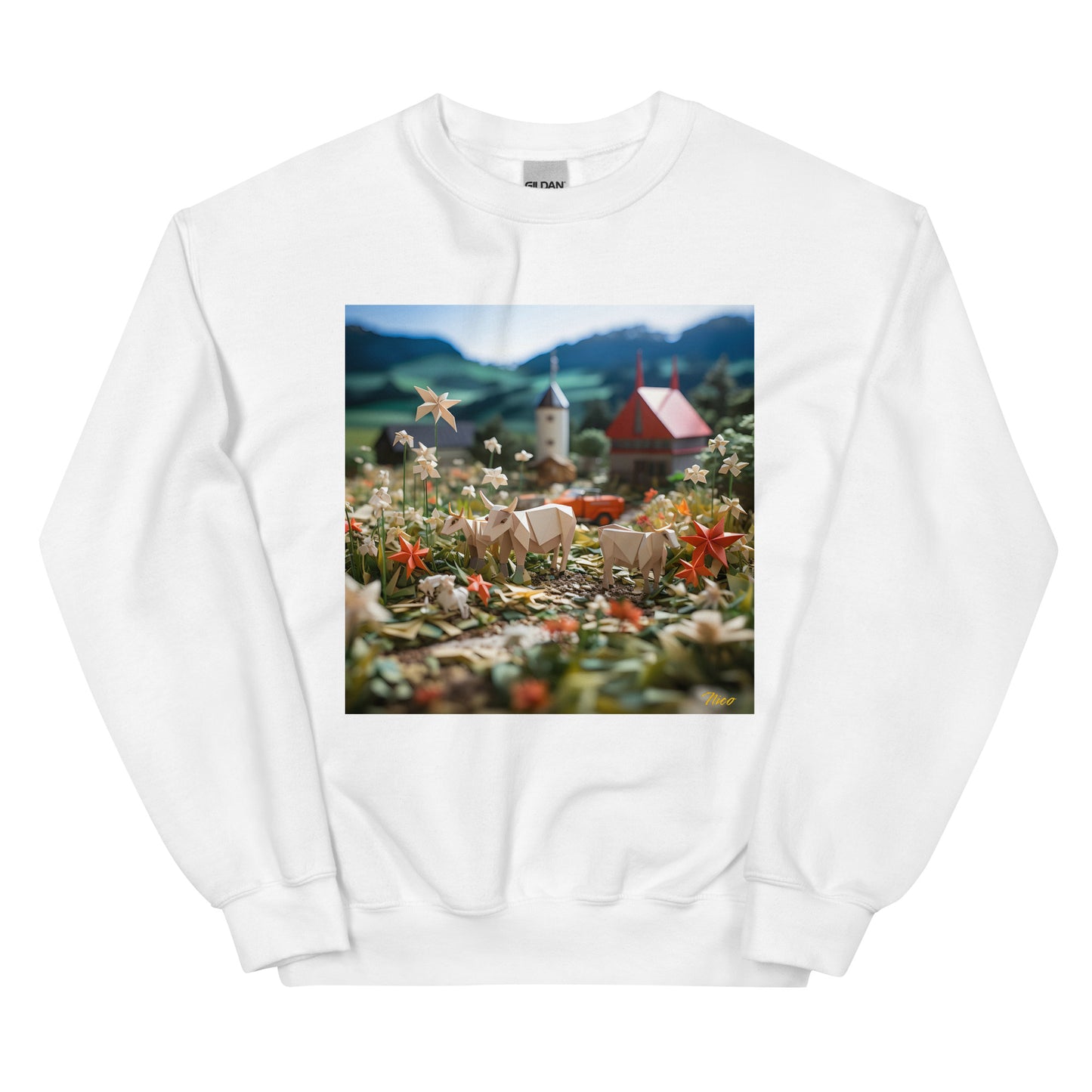 Meadow By The Farm Series Print #5 - Unisex Sweatshirt