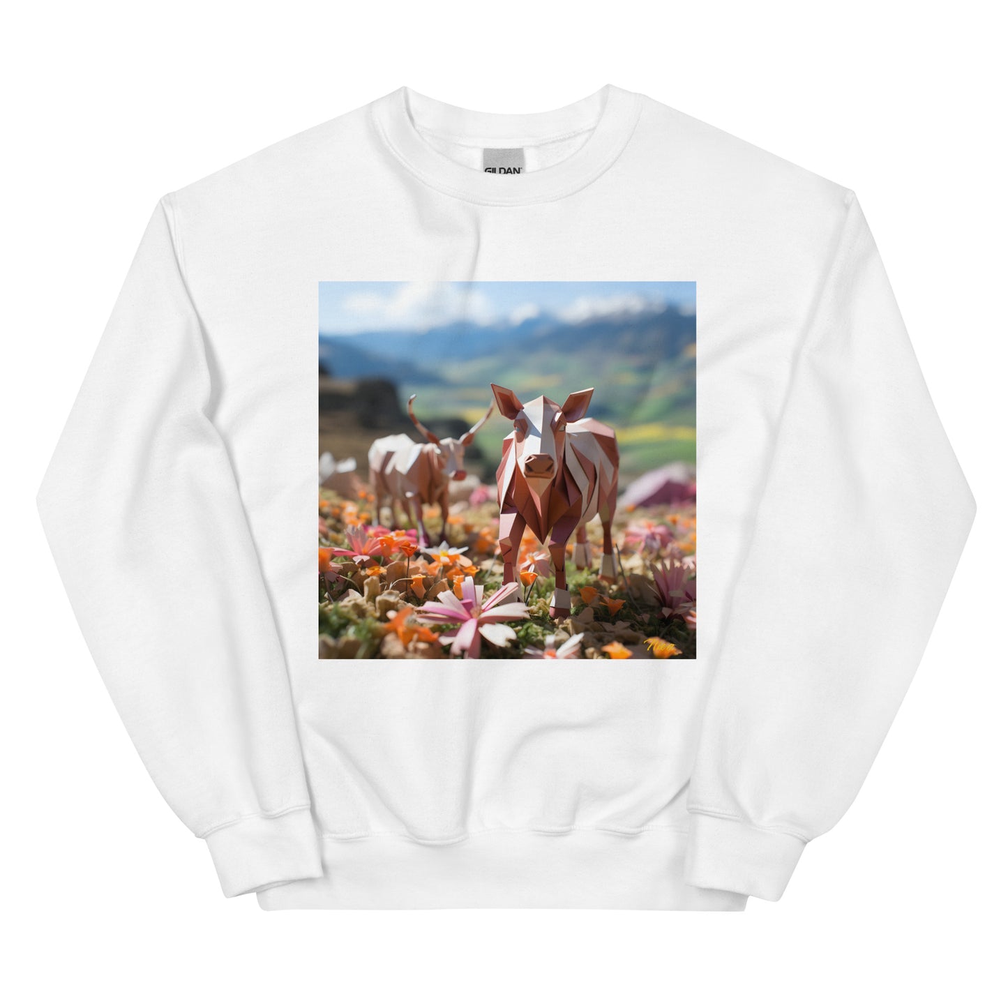 Meadow By The Farm Series Print #1 - Unisex Sweatshirt