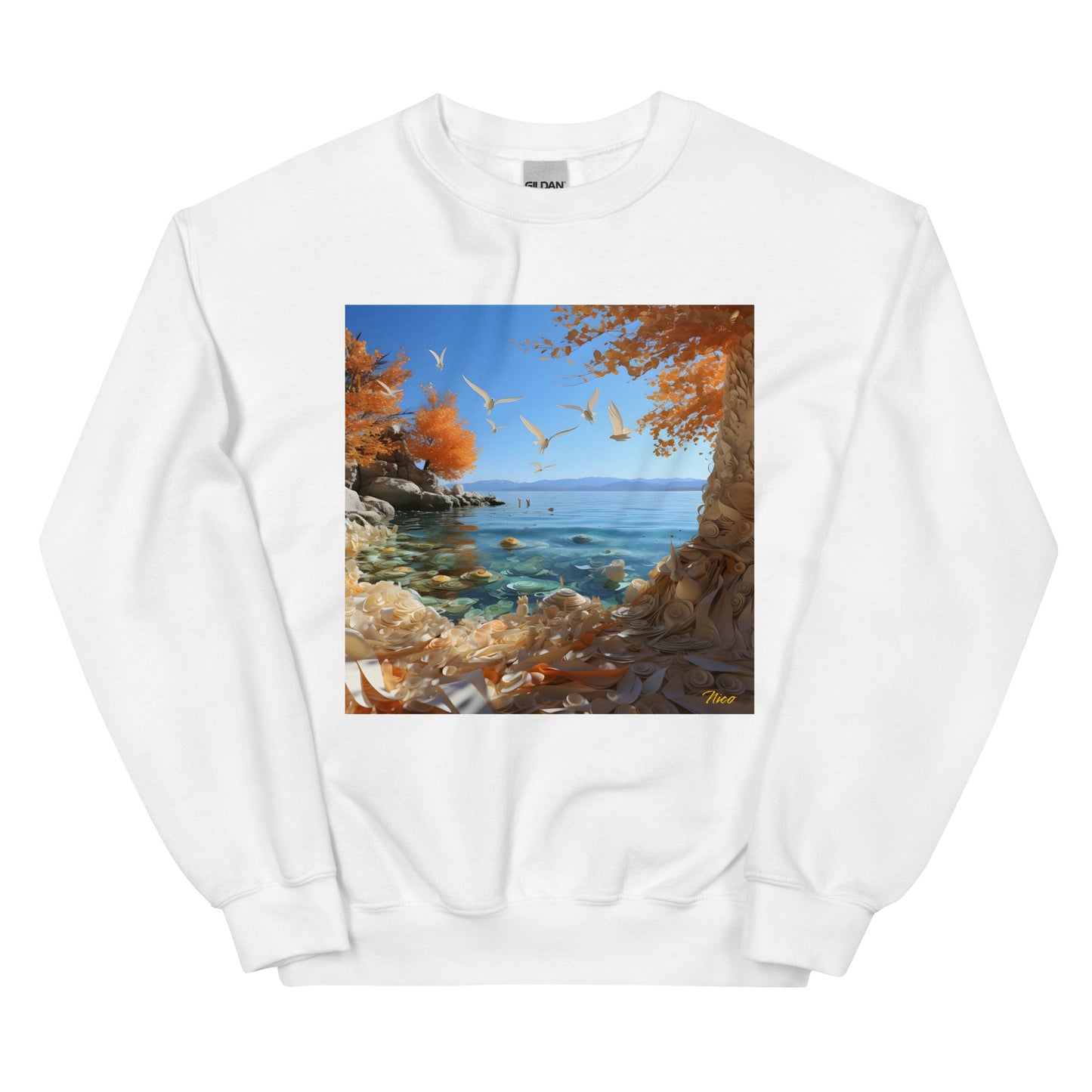 Mountain Lake Series Print #9 - Unisex Sweatshirt