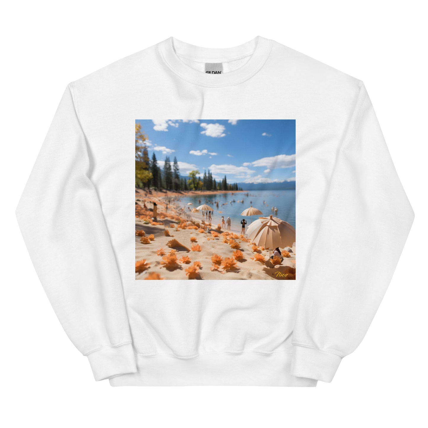 Mountain Lake Series Print #8 - Unisex Sweatshirt