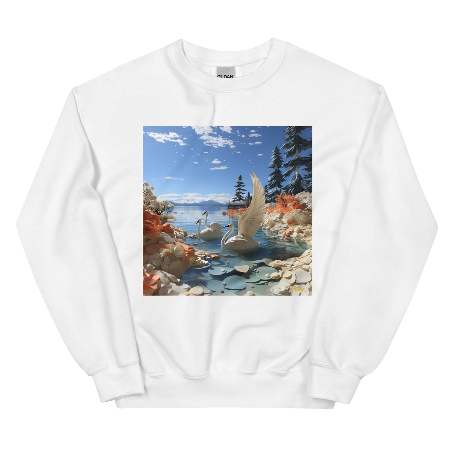 Mountain Lake Series Print #1 - Unisex Sweatshirt