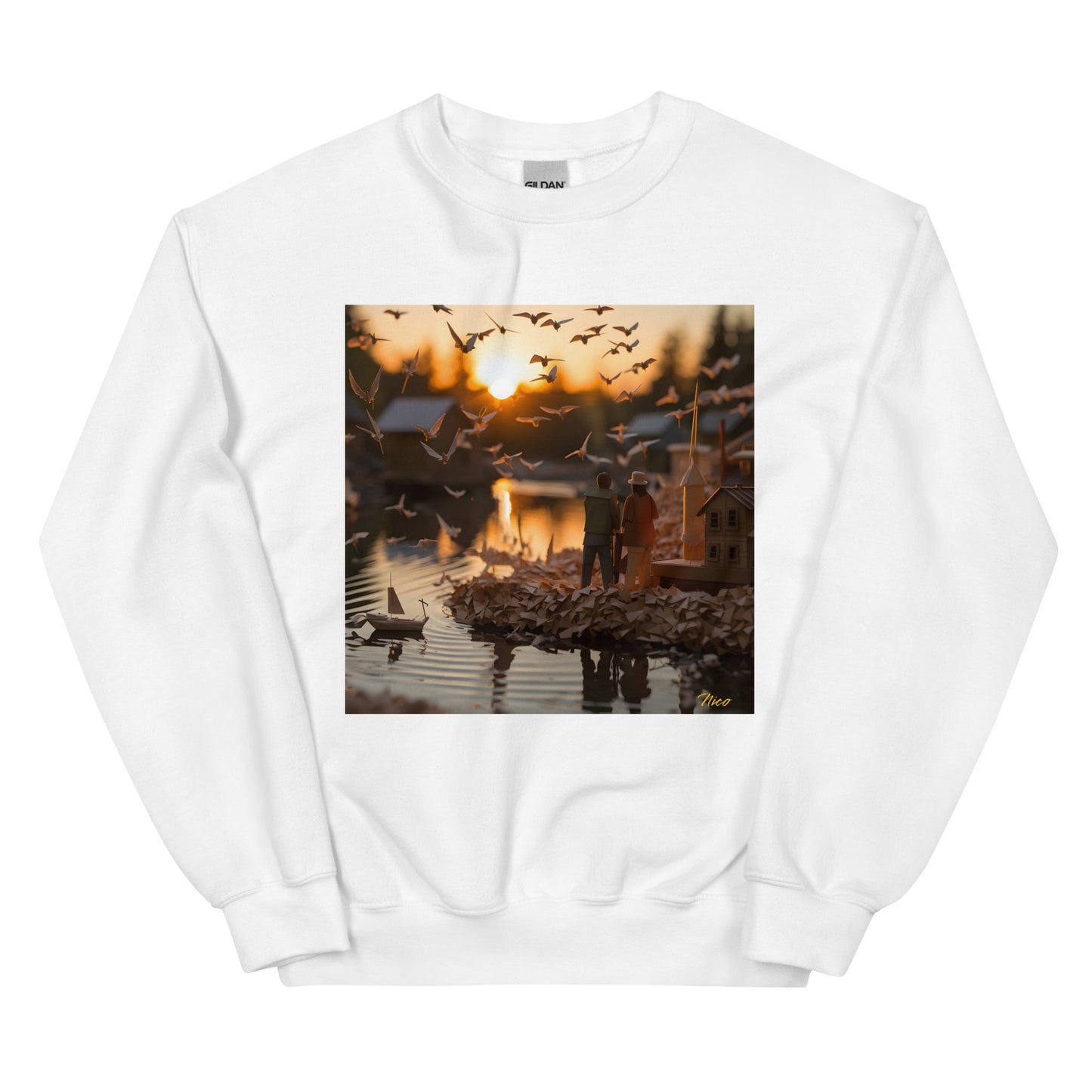 On The Docks By The Bay Series Print #10 - Unisex Sweatshirt