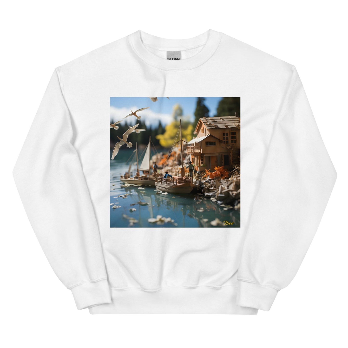 On The Docks By The Bay Series Print #8 - Unisex Sweatshirt