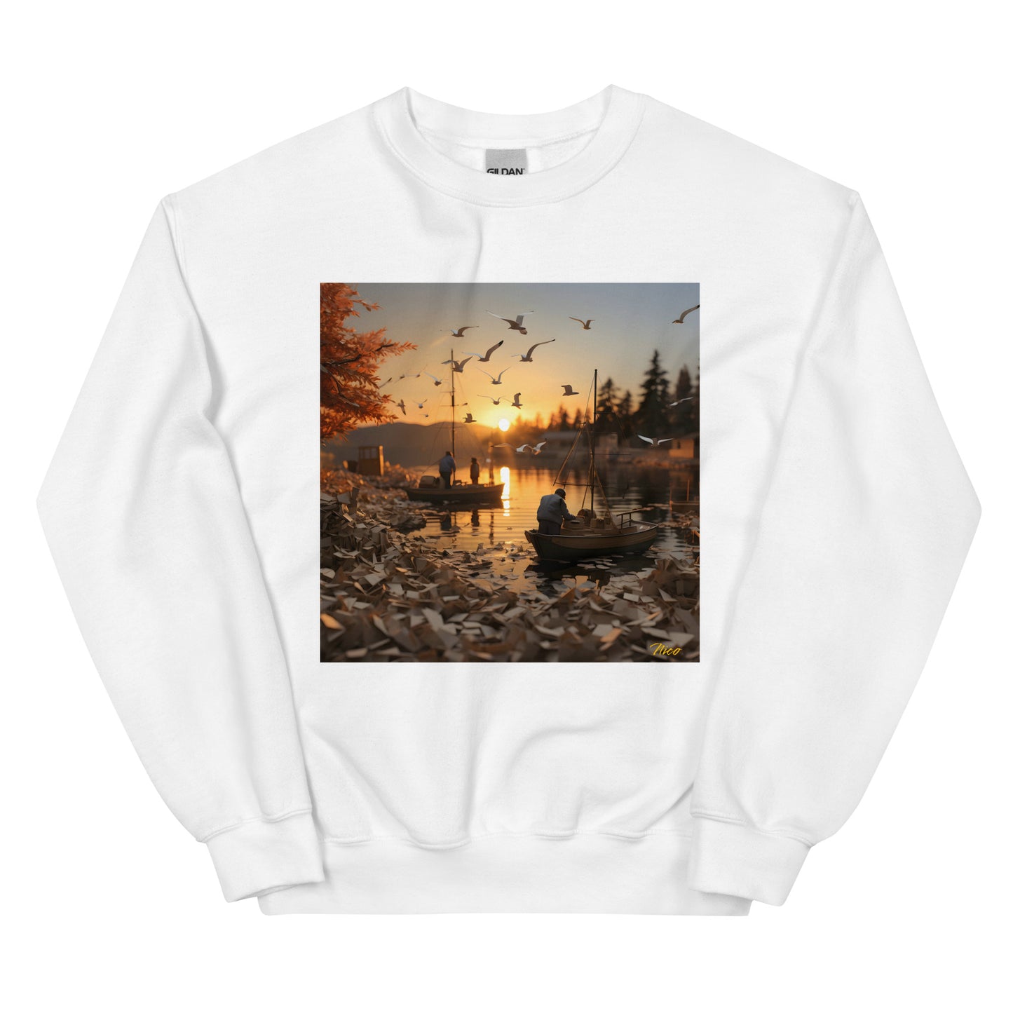 On The Docks By The Bay Series Print #4 - Unisex Sweatshirt