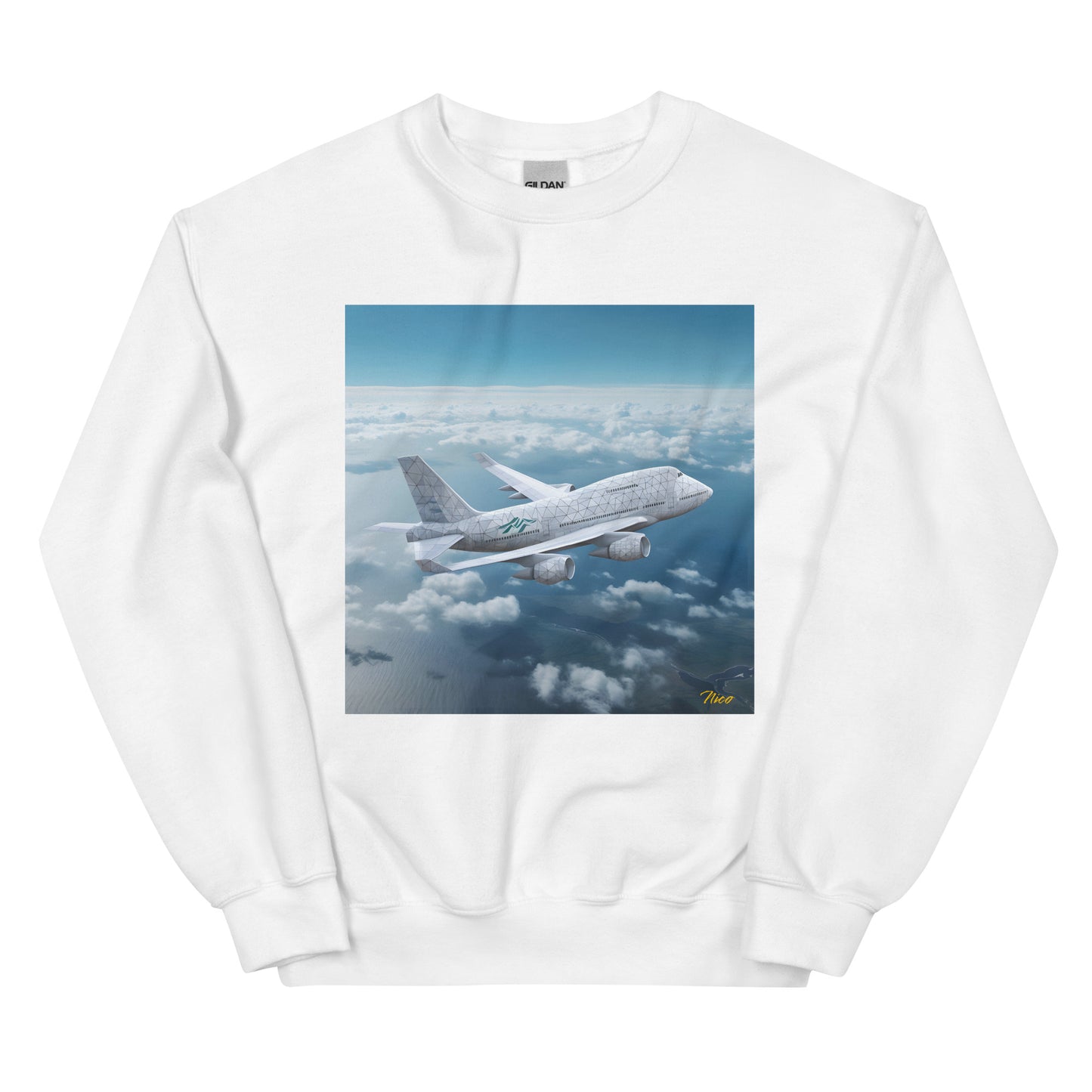 Frequent Flyer Miles Series Print #3 - Unisex Sweatshirt