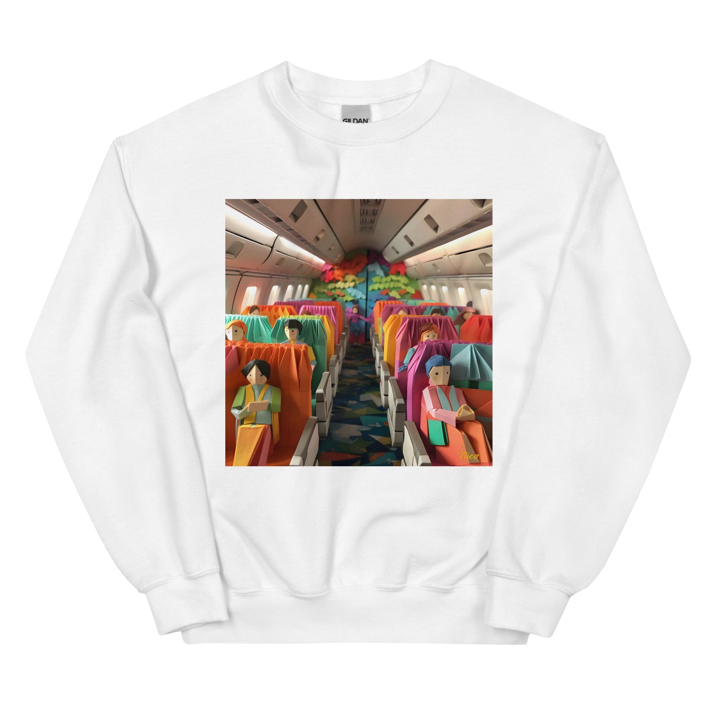 Frequent Flyer Miles Series Print #2 - Unisex Sweatshirt