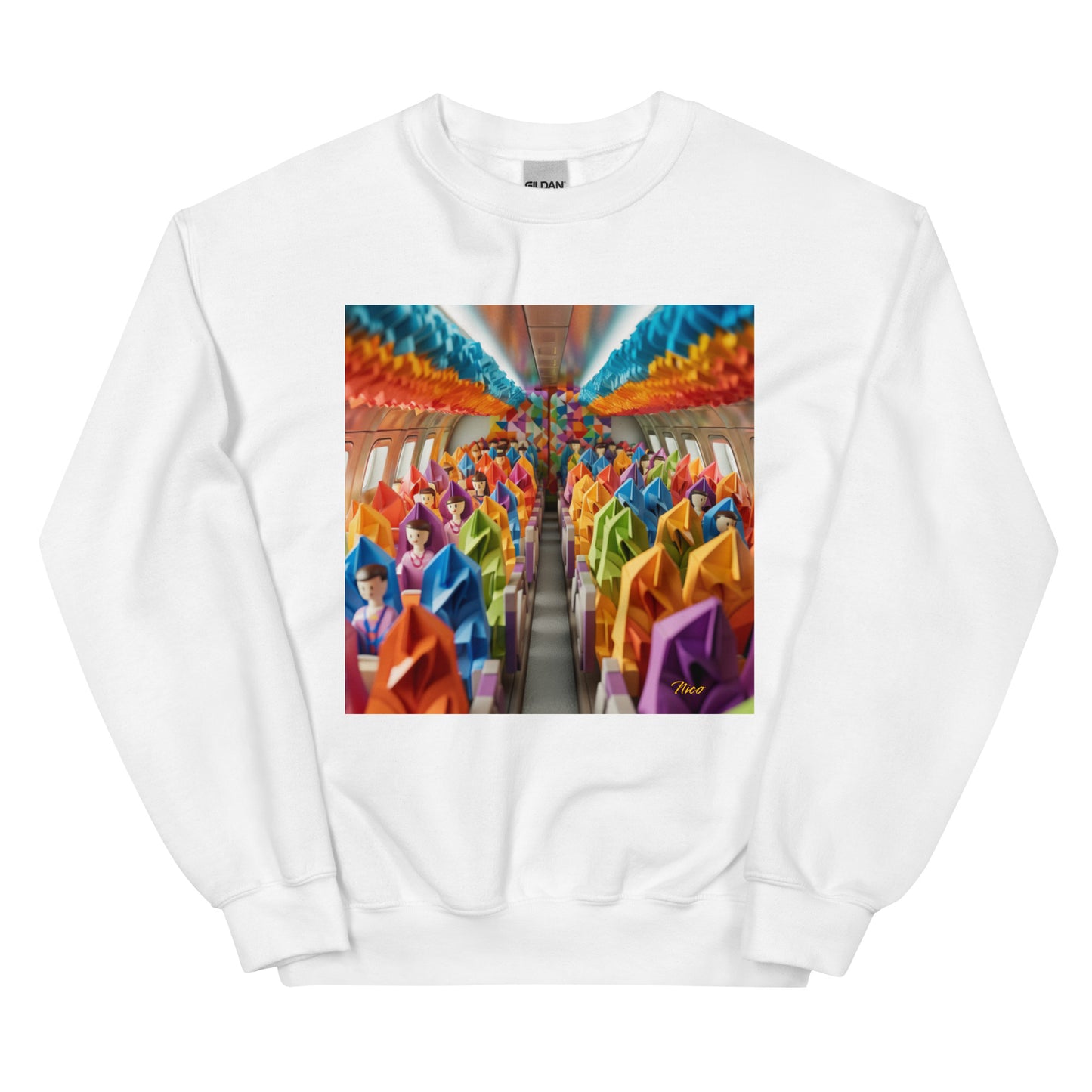 Frequent Flyer Miles Series Print #8 - Unisex Sweatshirt