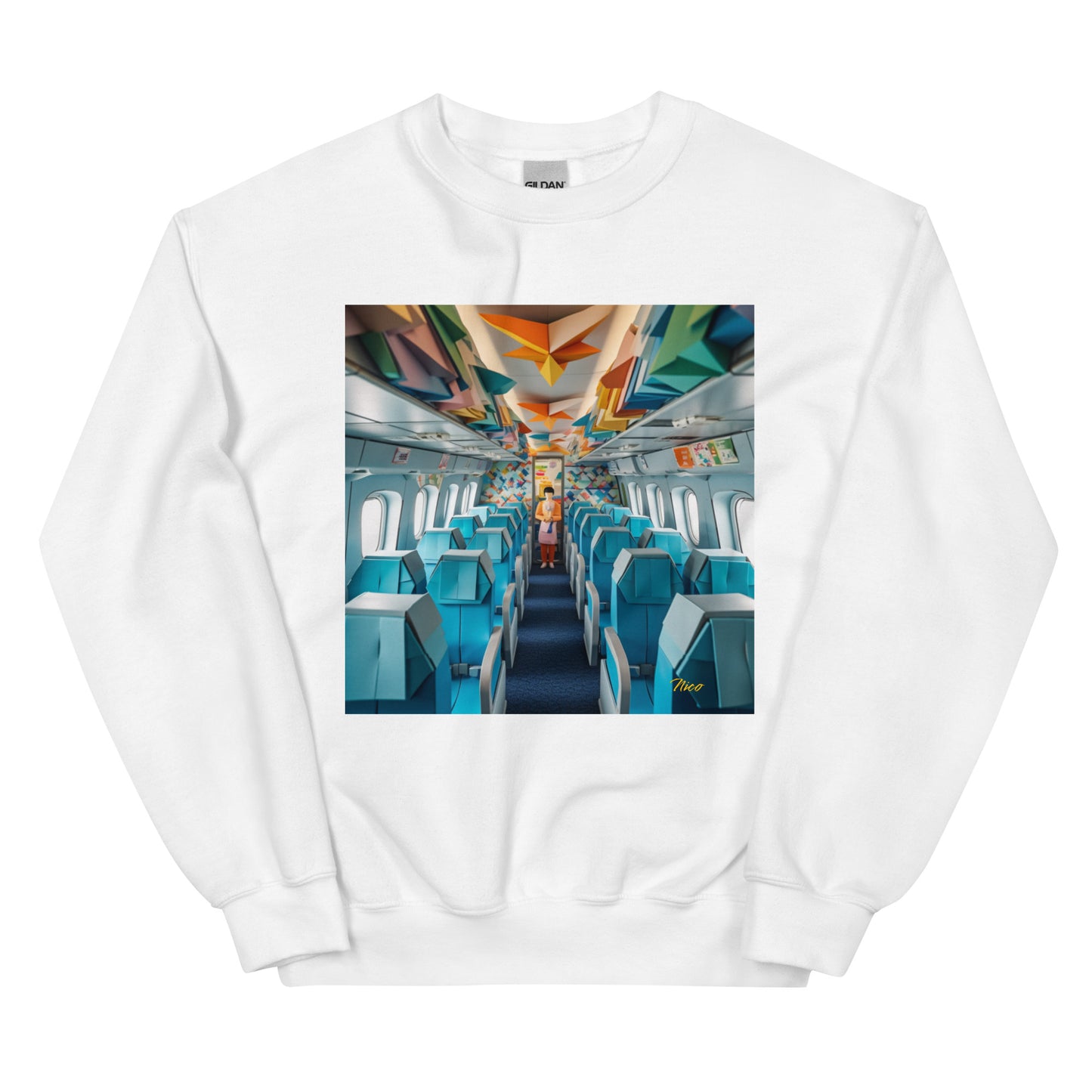 Frequent Flyer Miles Series Print #6 - Unisex Sweatshirt