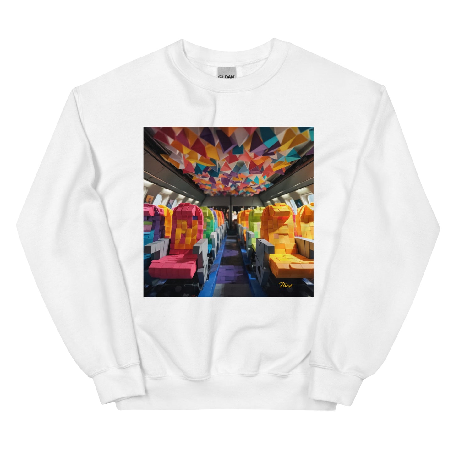 Frequent Flyer Miles Series Print #4 - Unisex Sweatshirt