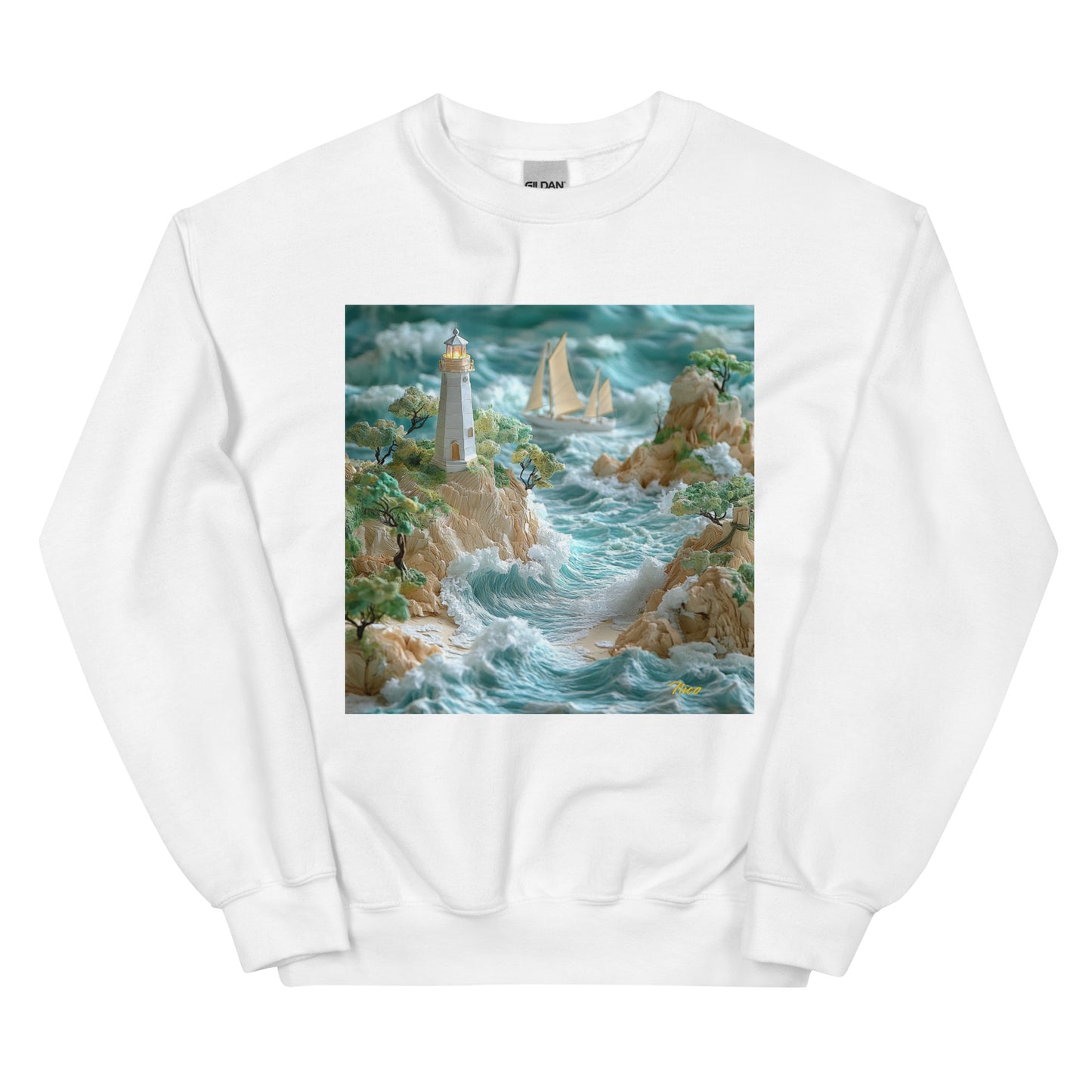 By The Seaside Series Print #9 - Unisex Sweatshirt