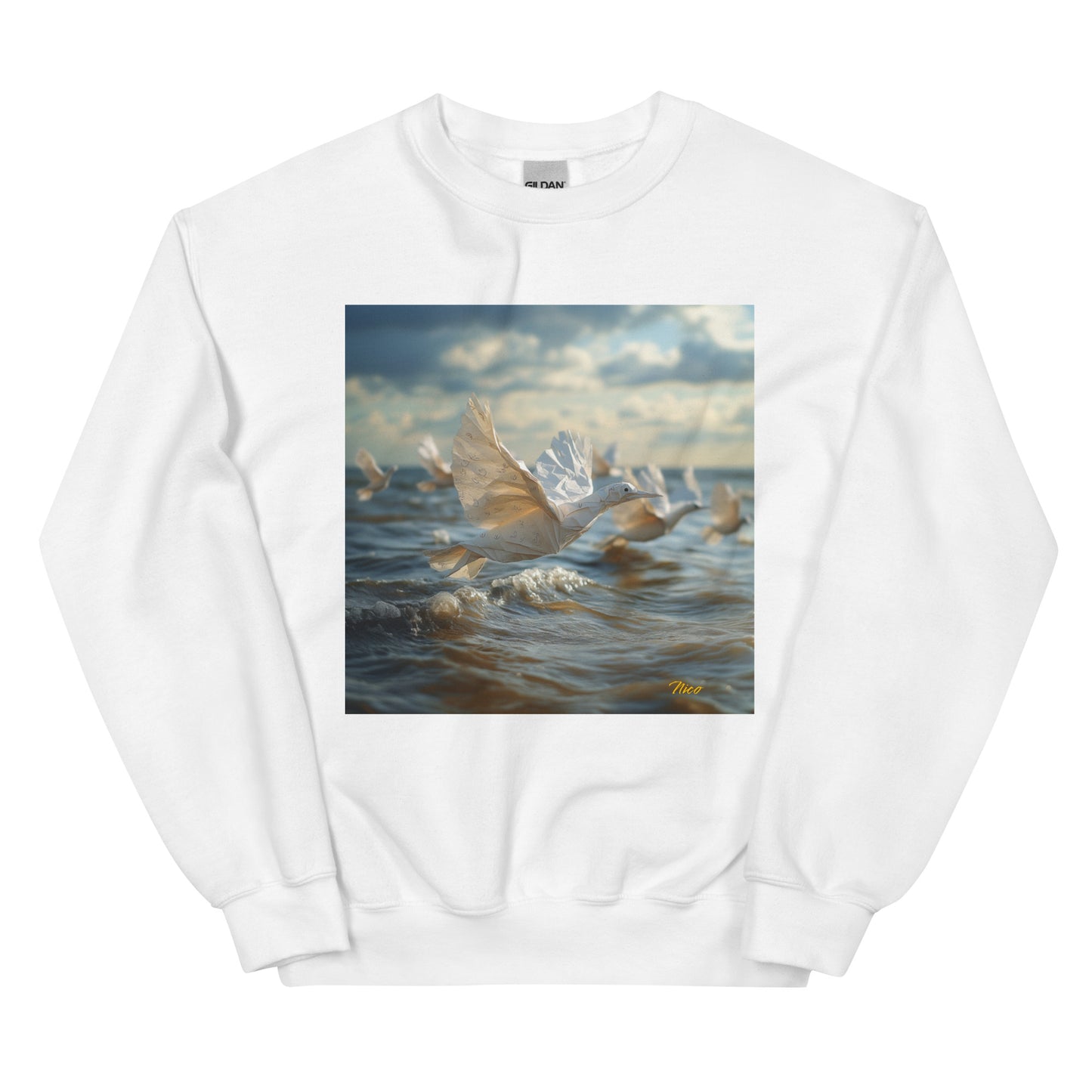 By The Seaside Series Print #8 - Unisex Sweatshirt