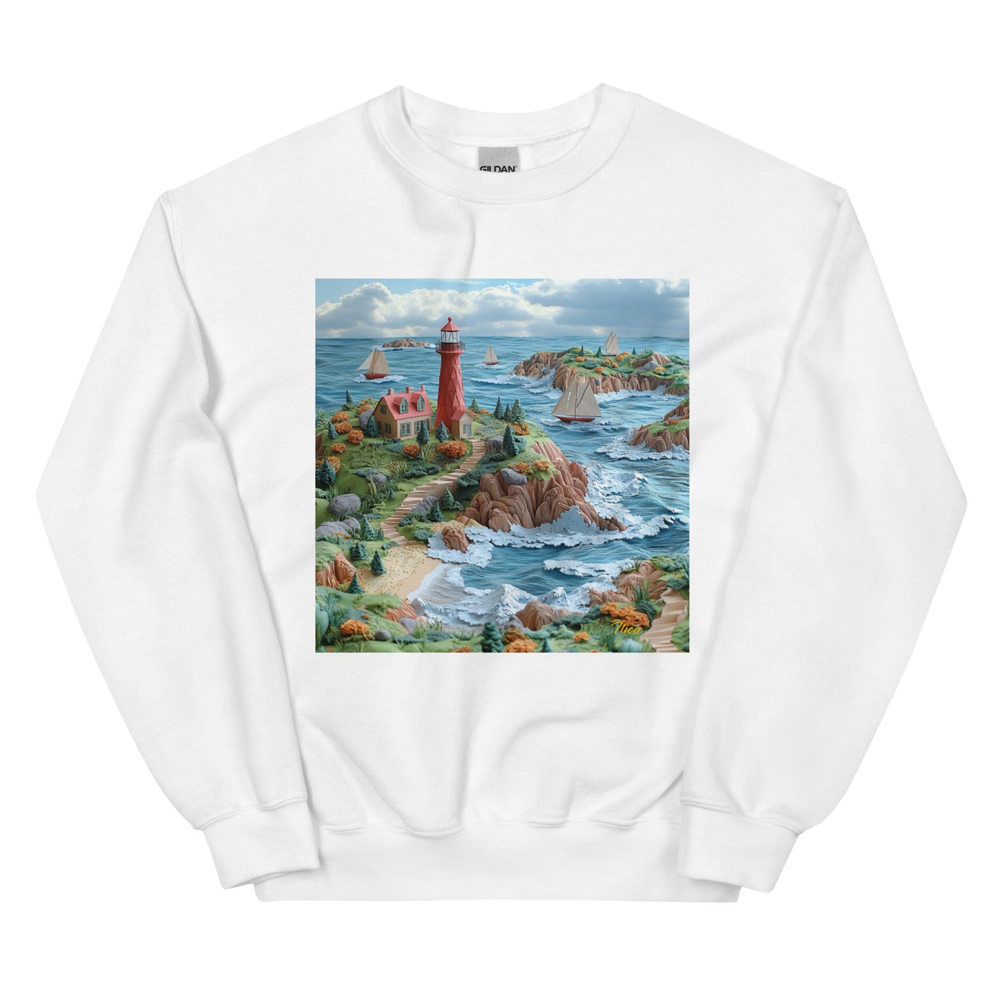 By The Seaside Series Print #6 - Unisex Sweatshirt