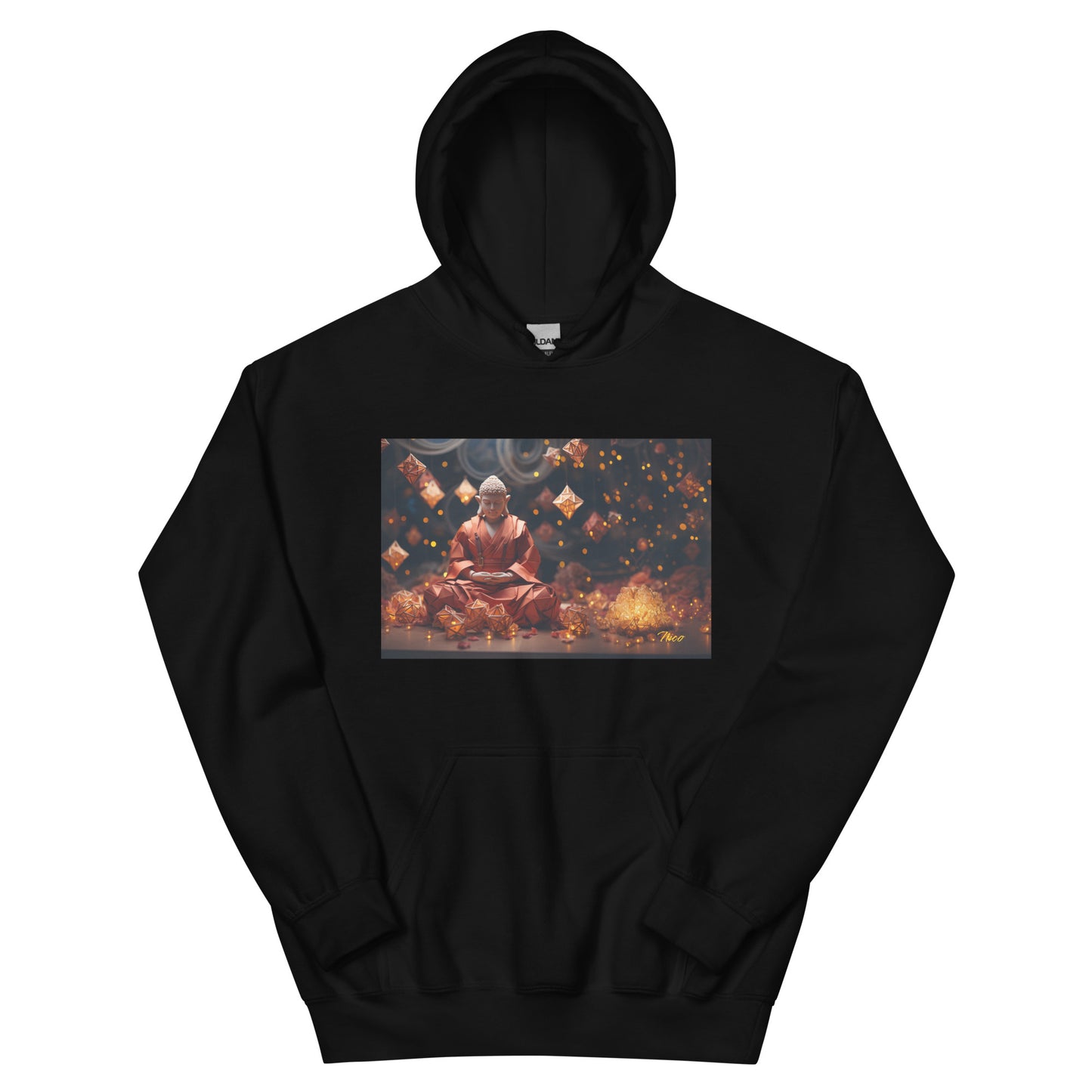 Ascending Buddha Series Print #7 Unisex Hoodie