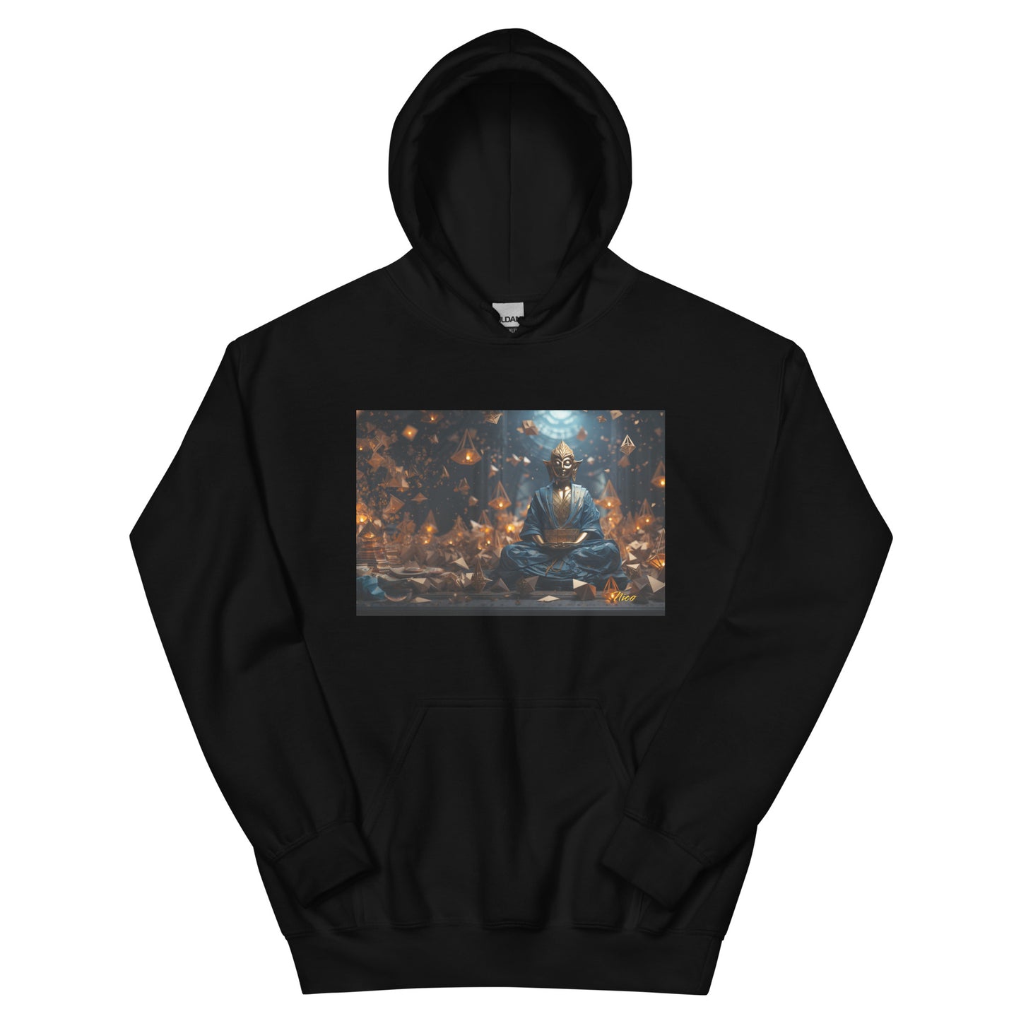 Ascending Buddha Series Print #1 Unisex Hoodie