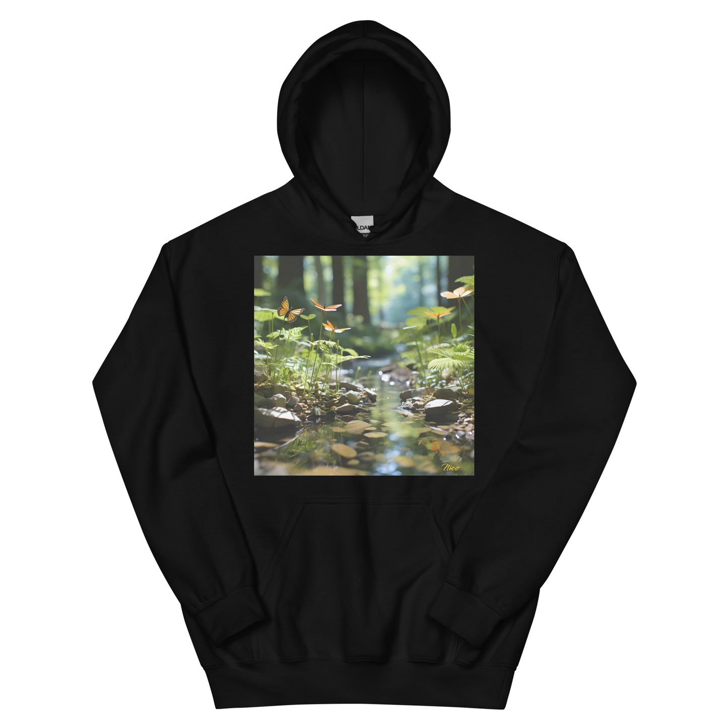 Relaxing By The Brook Series Print #9 - Unisex Hoodie