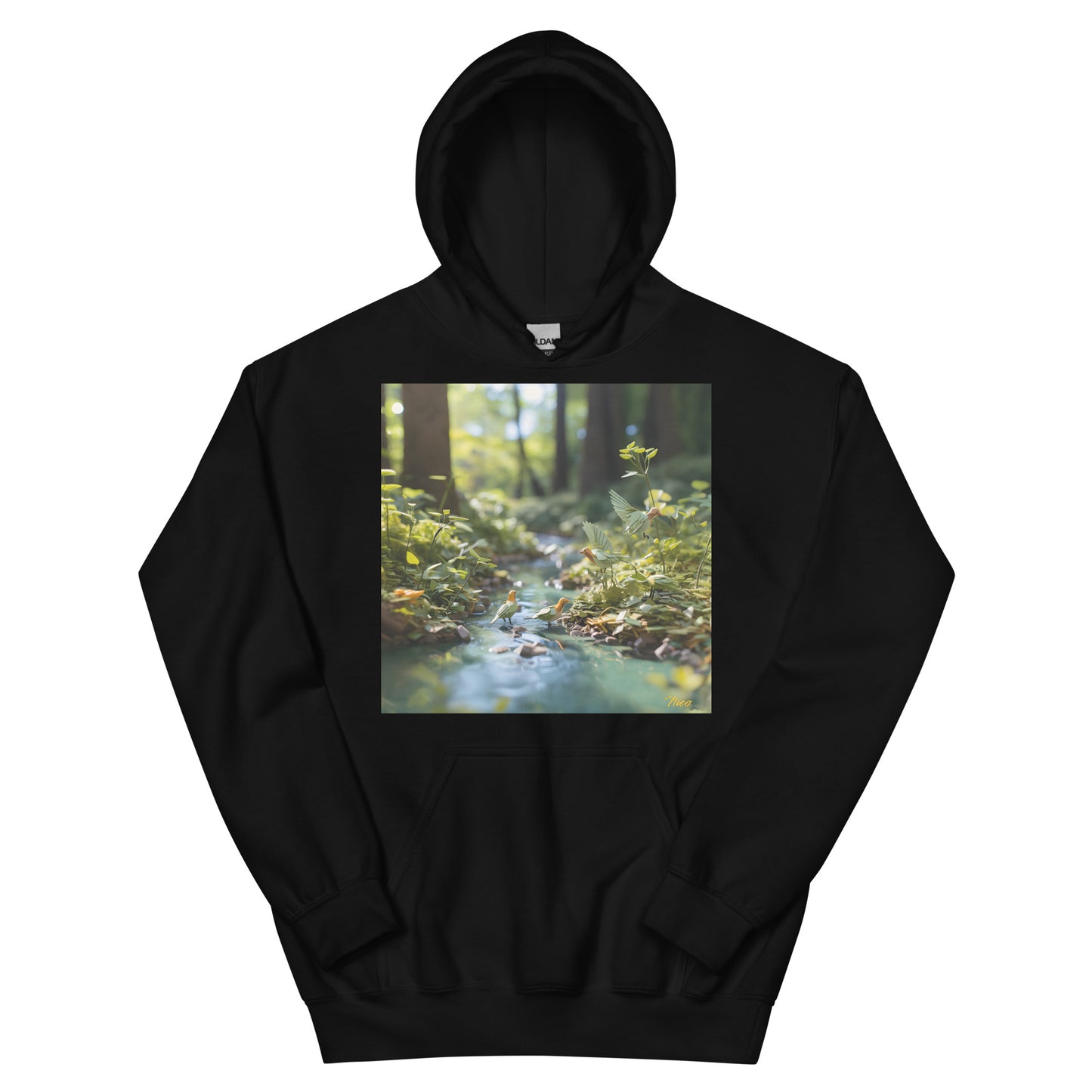 Relaxing By The Brook Series Print #8 - Unisex Hoodie