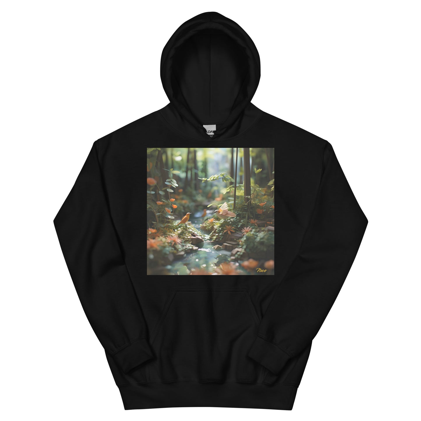 Relaxing By The Brook Series Print #6 - Unisex Hoodie